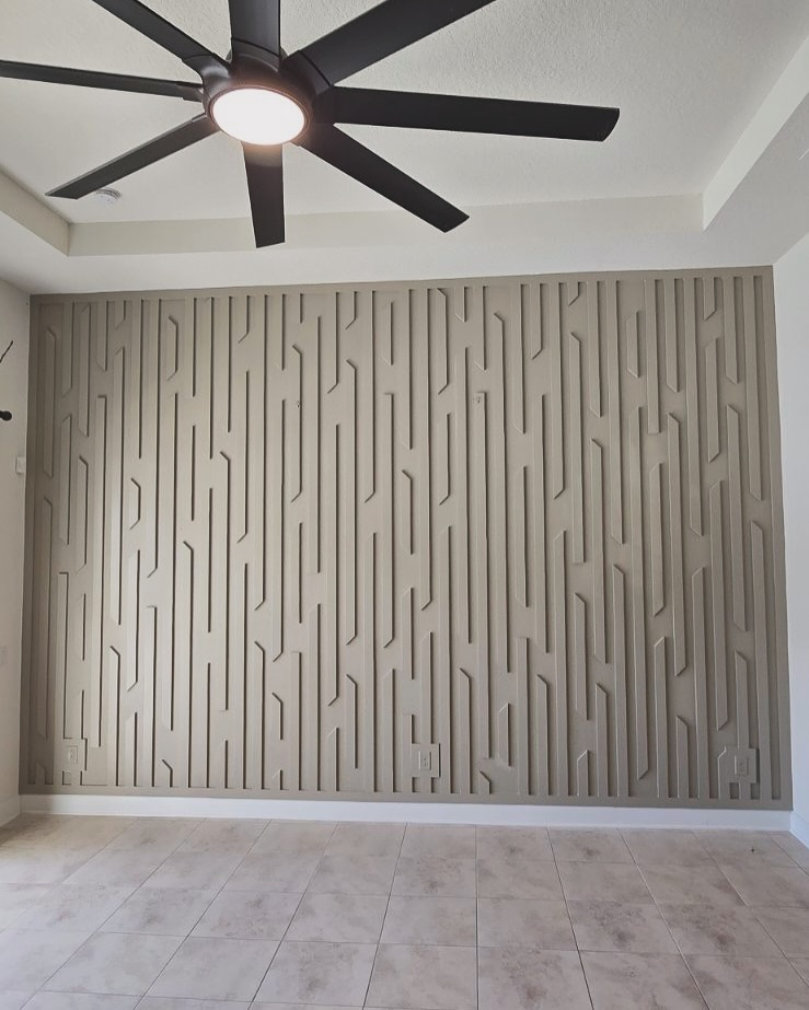 Accent Walls project by AVP Construction JAX
