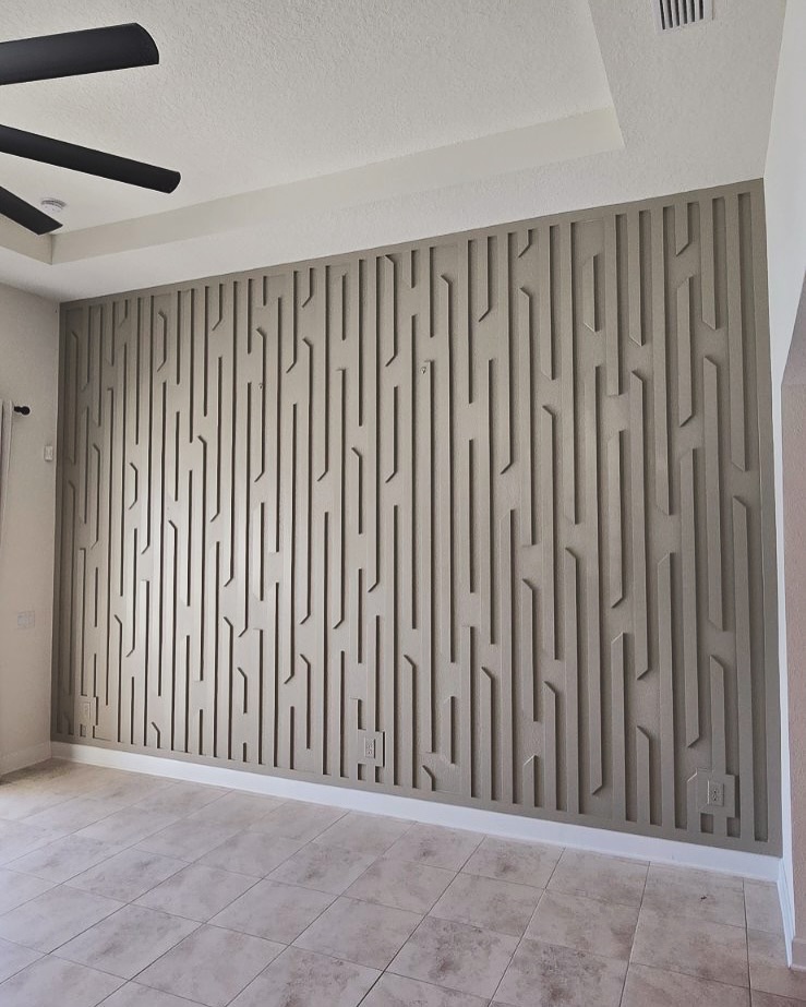 Accent Walls project by AVP Construction JAX