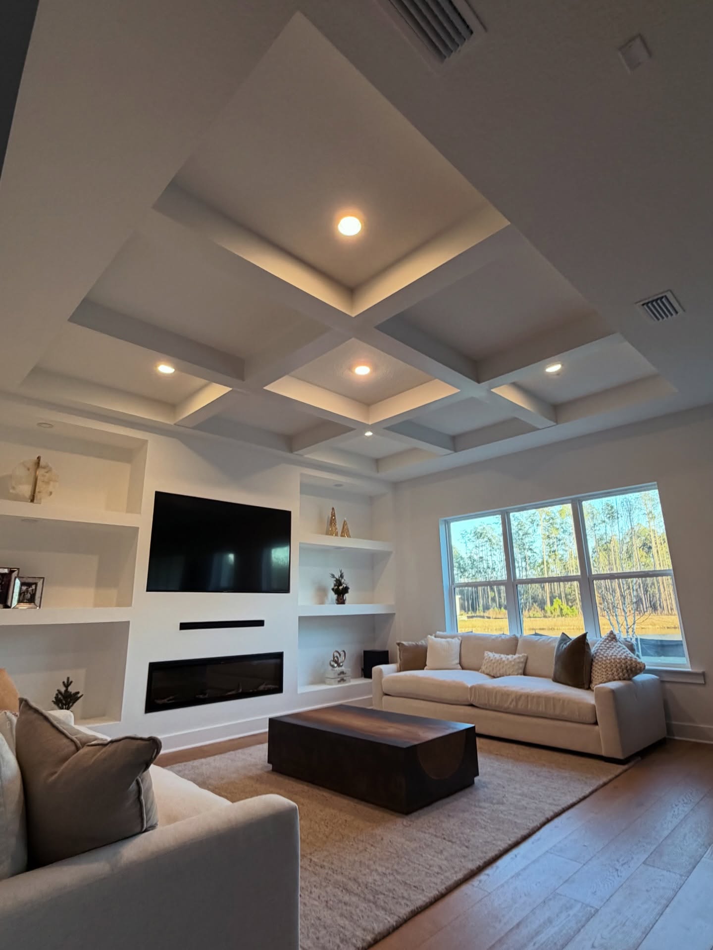 Custom Ceilings project by AVP Construction JAX