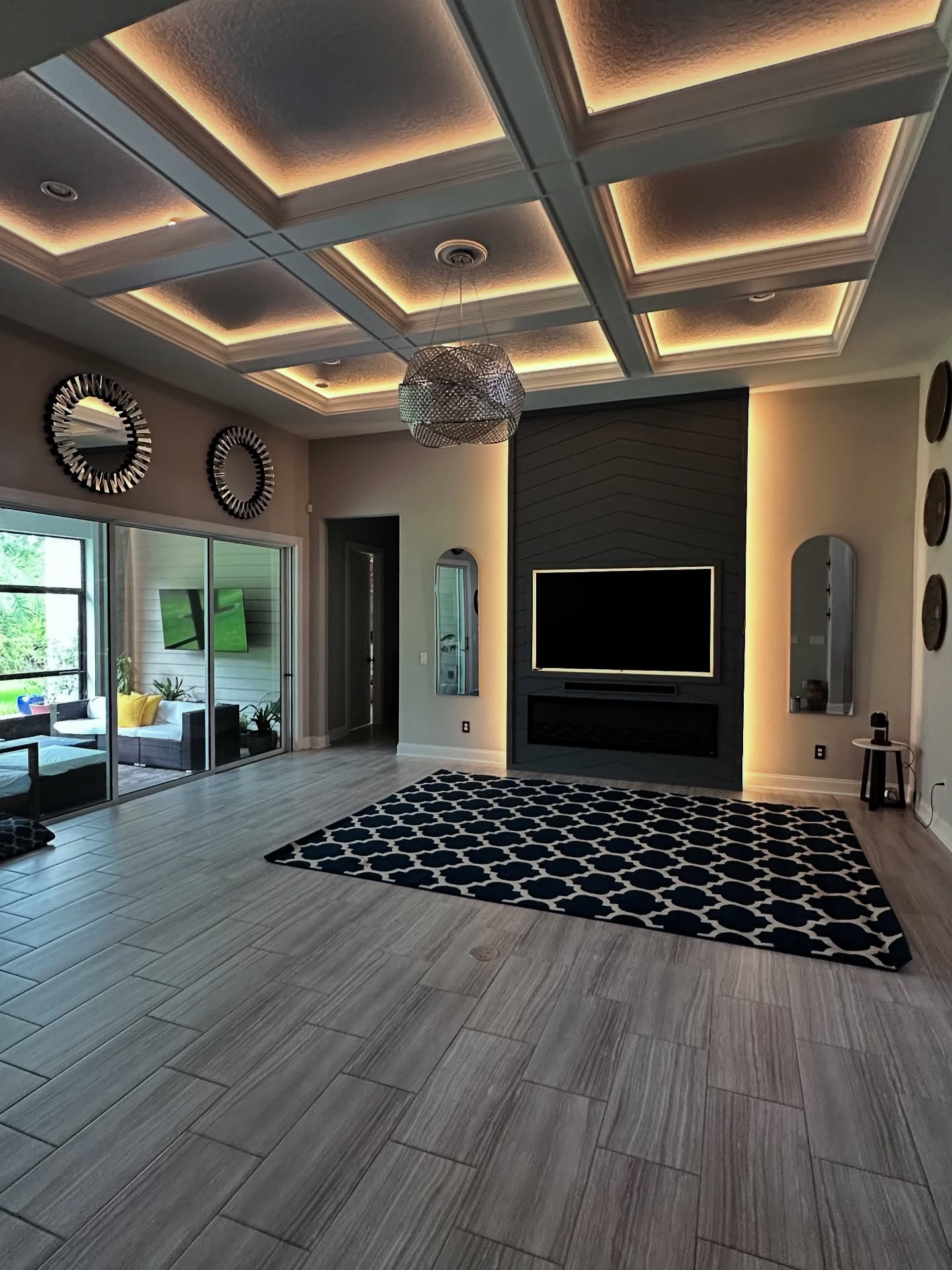 Custom Ceilings project by AVP Construction JAX