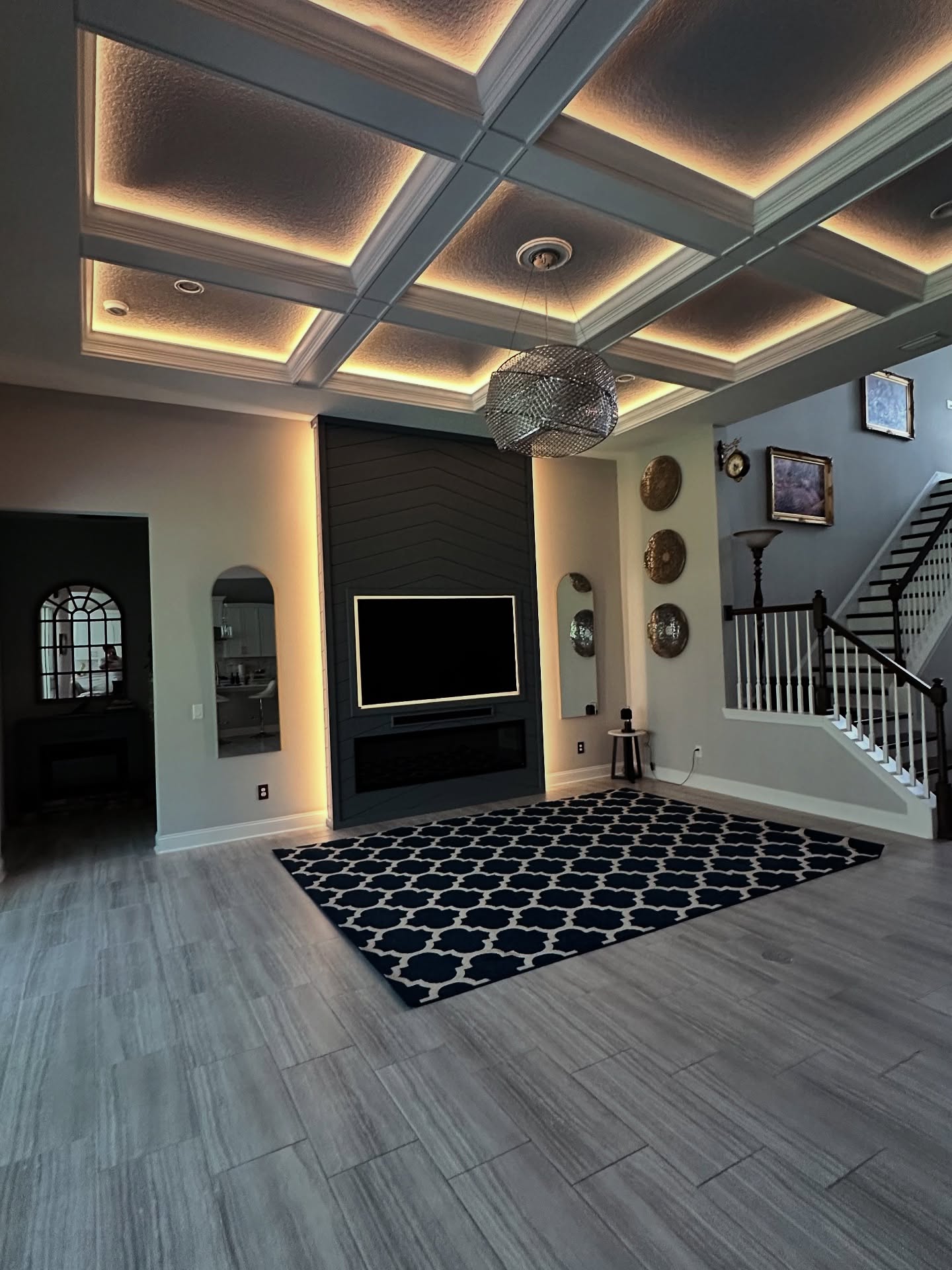 Custom Ceilings project by AVP Construction JAX