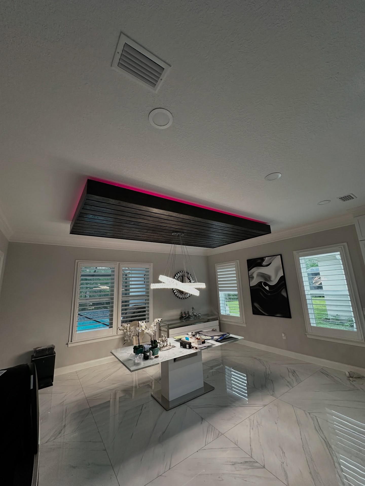 Custom Ceilings project by AVP Construction JAX
