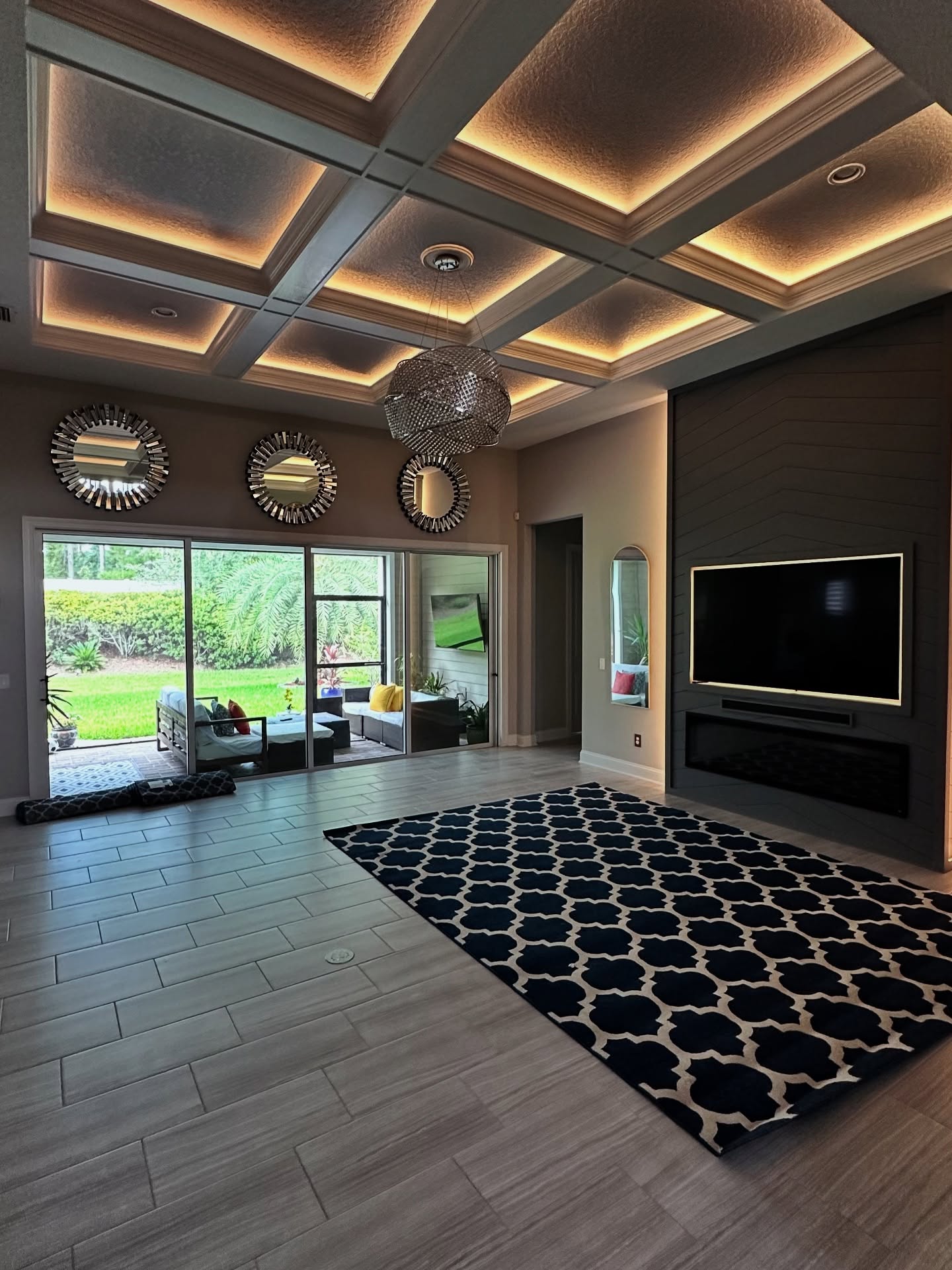 Custom Ceilings project by AVP Construction JAX
