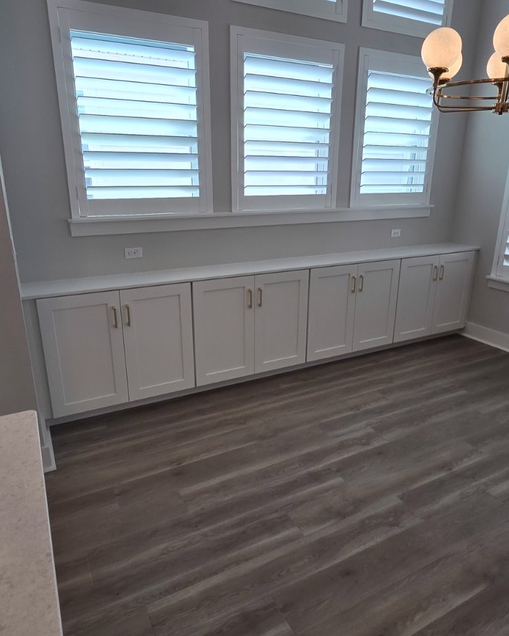 Custom Office Built-Ins project by AVP Construction JAX