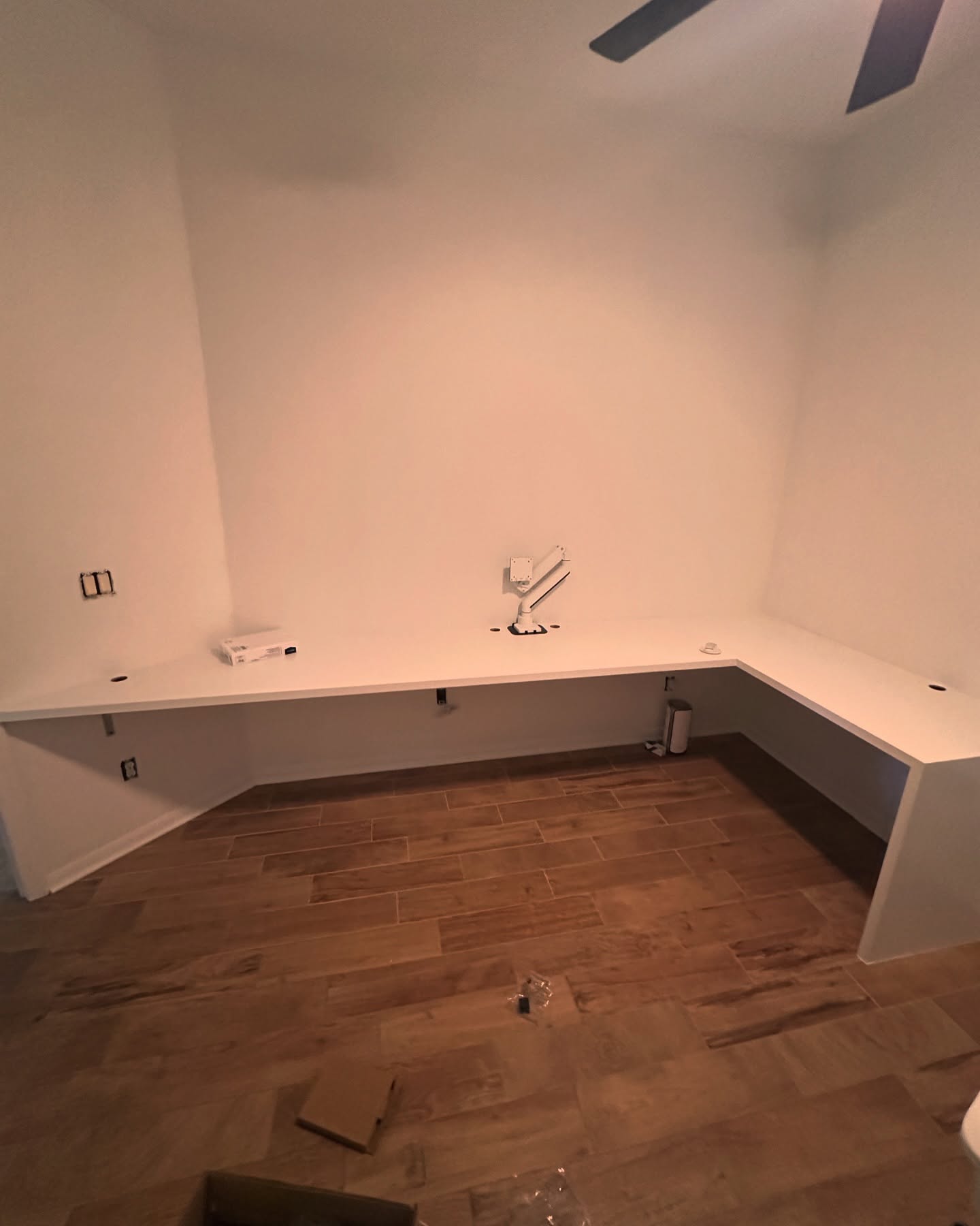 Custom Office Built-Ins project by AVP Construction JAX
