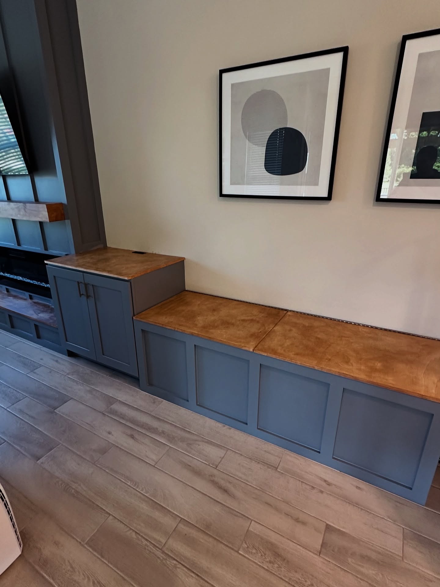 Custom Office Built-Ins project by AVP Construction JAX