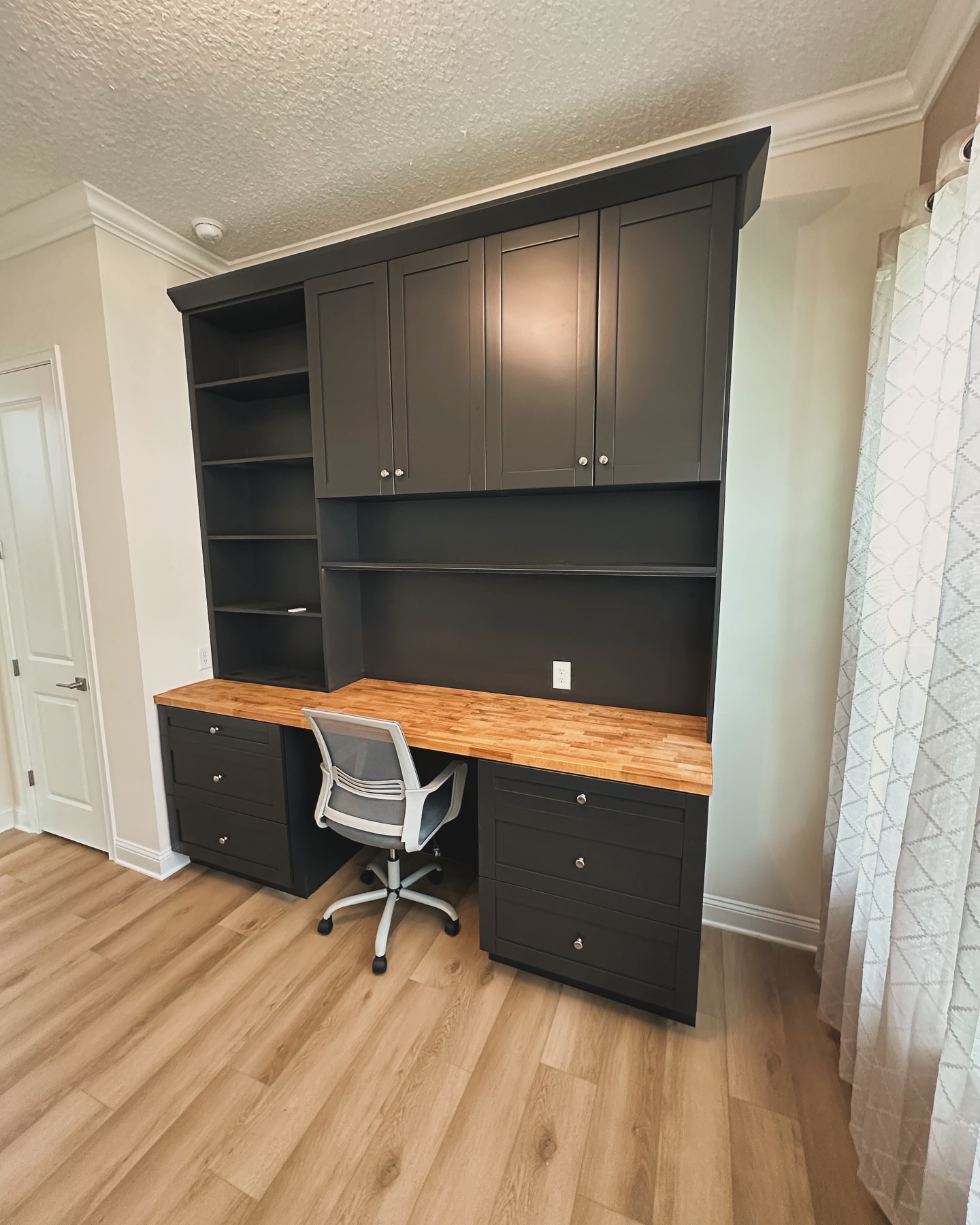 Custom Office Built-Ins project by AVP Construction JAX