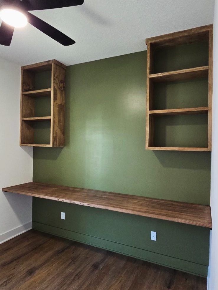 Custom Office Built-Ins project by AVP Construction JAX