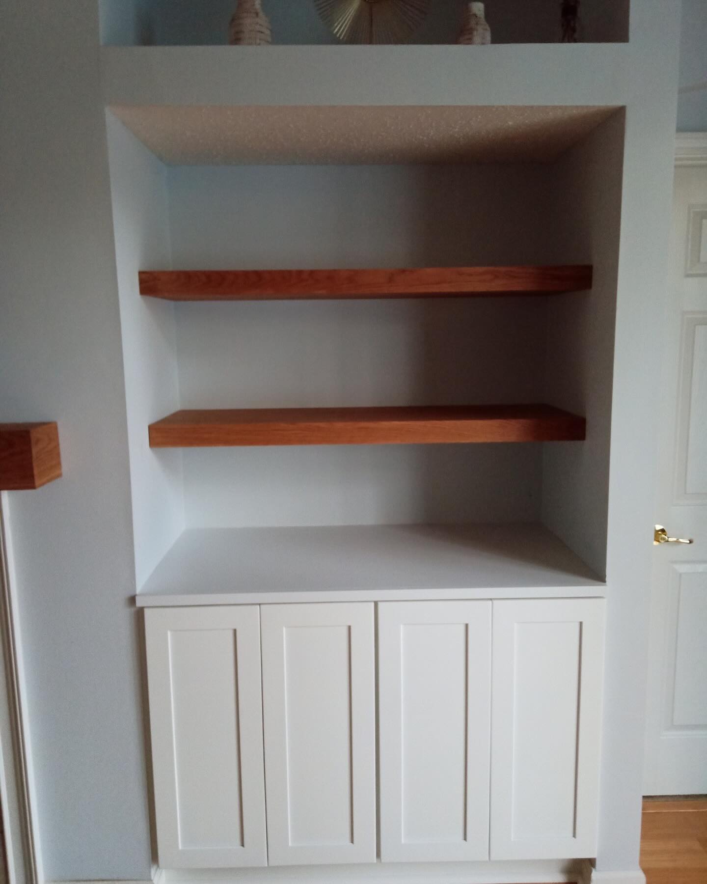 Custom Office Built-Ins project by AVP Construction JAX