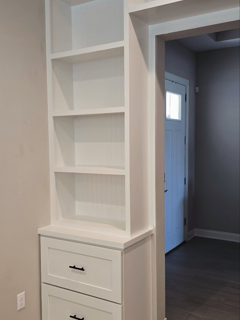 Custom Office Built-Ins project by AVP Construction JAX