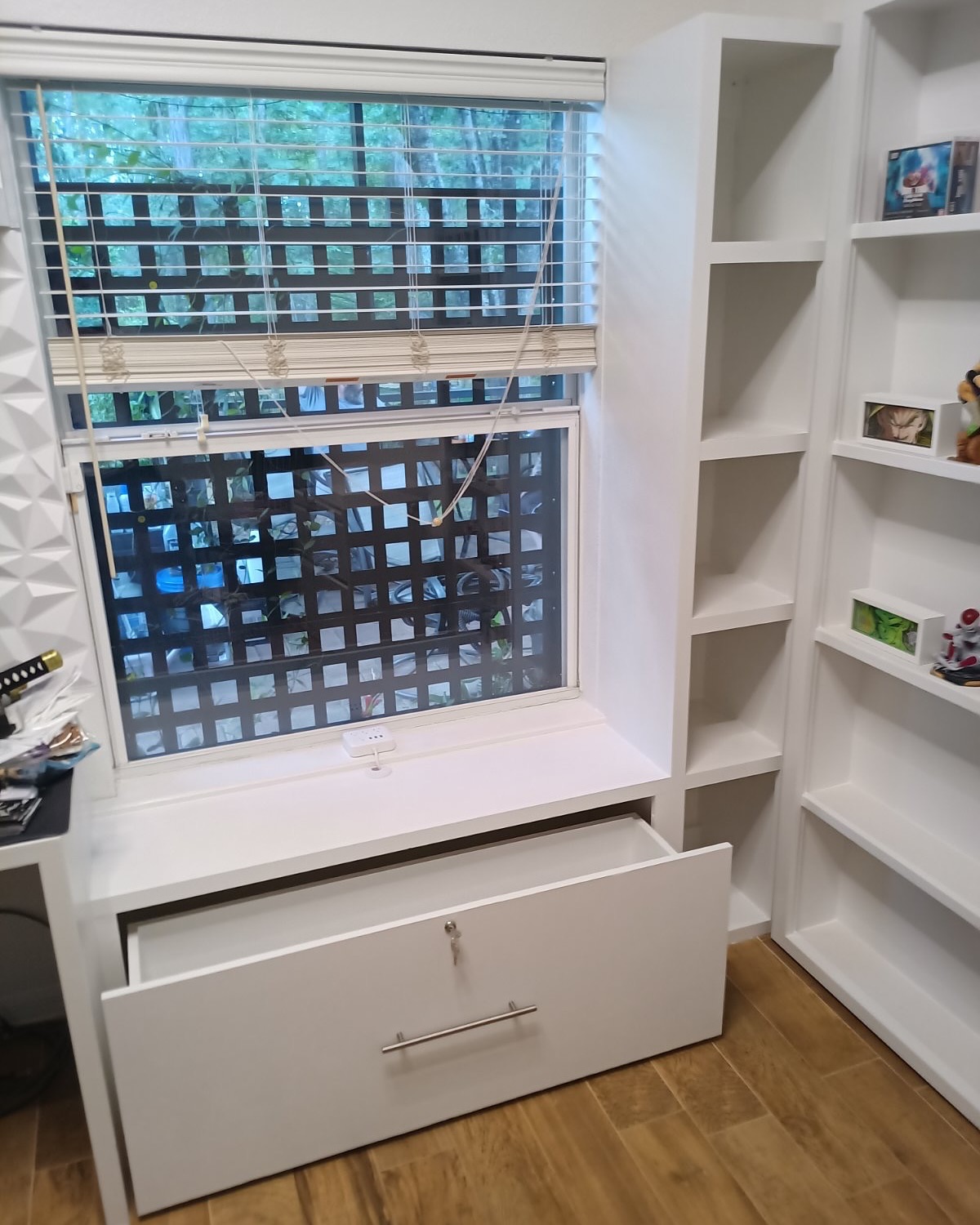 Custom Office Built-Ins project by AVP Construction JAX