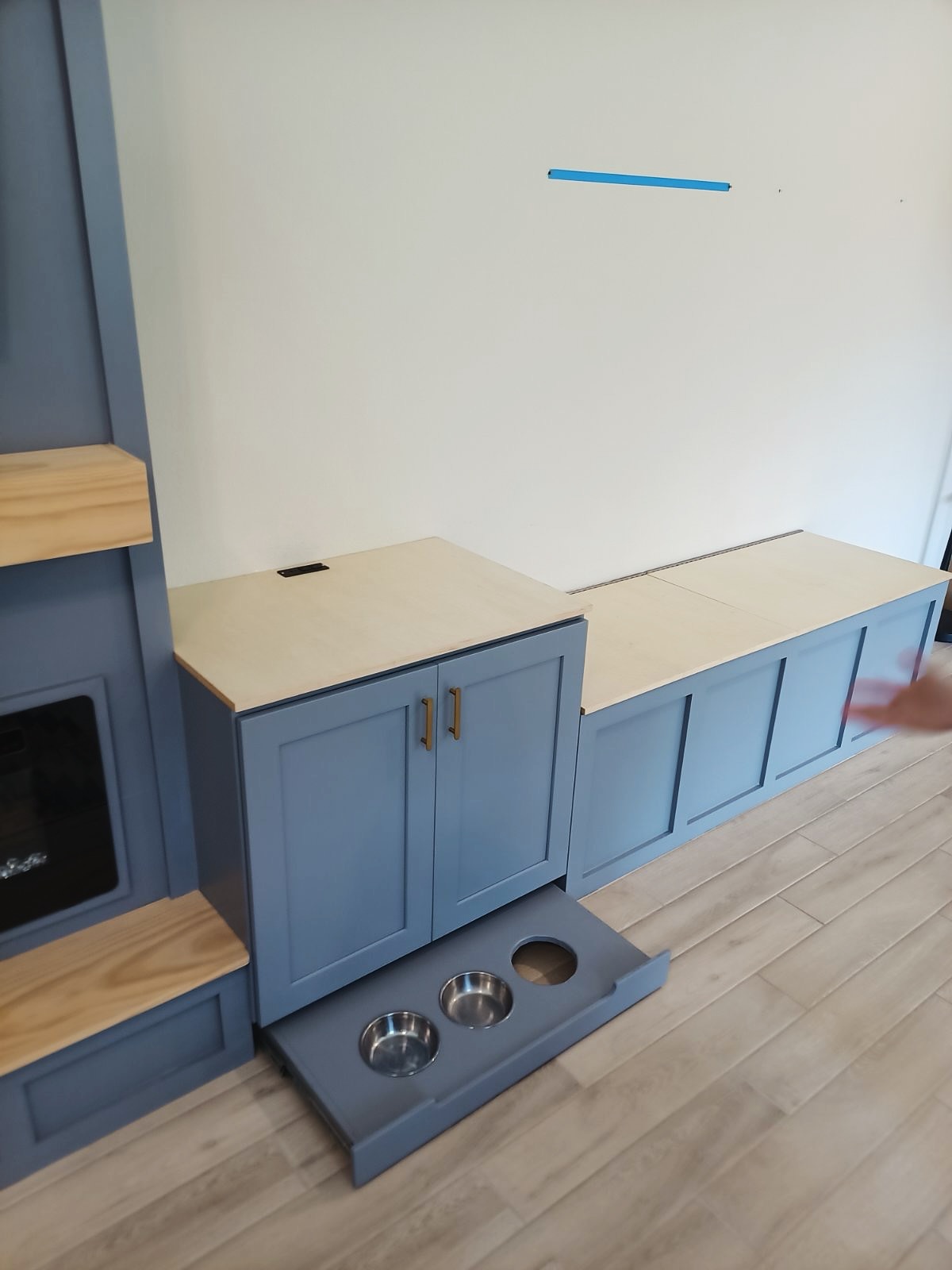 Custom Office Built-Ins project by AVP Construction JAX
