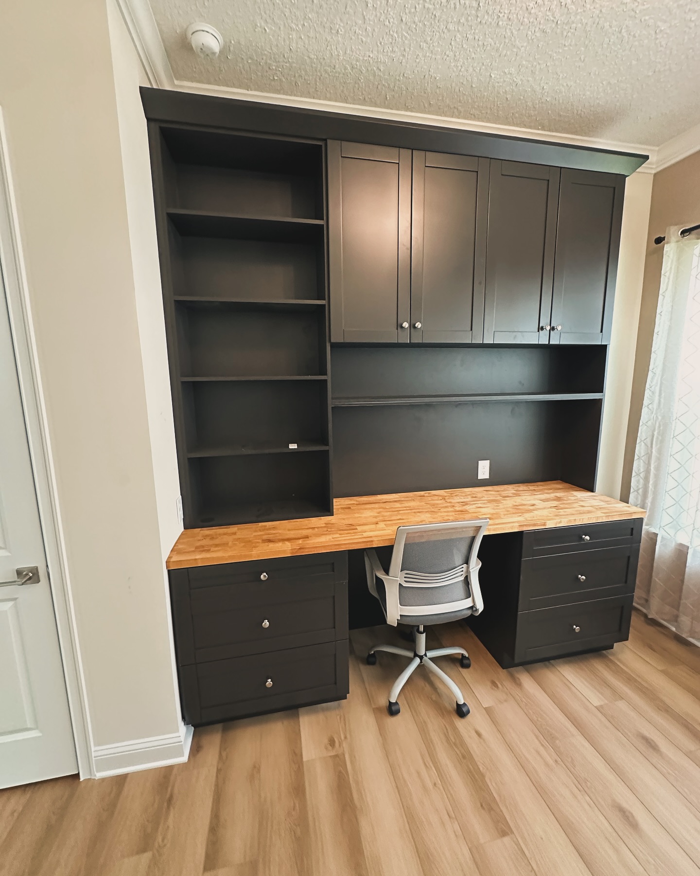 Custom Office Built-Ins project by AVP Construction JAX