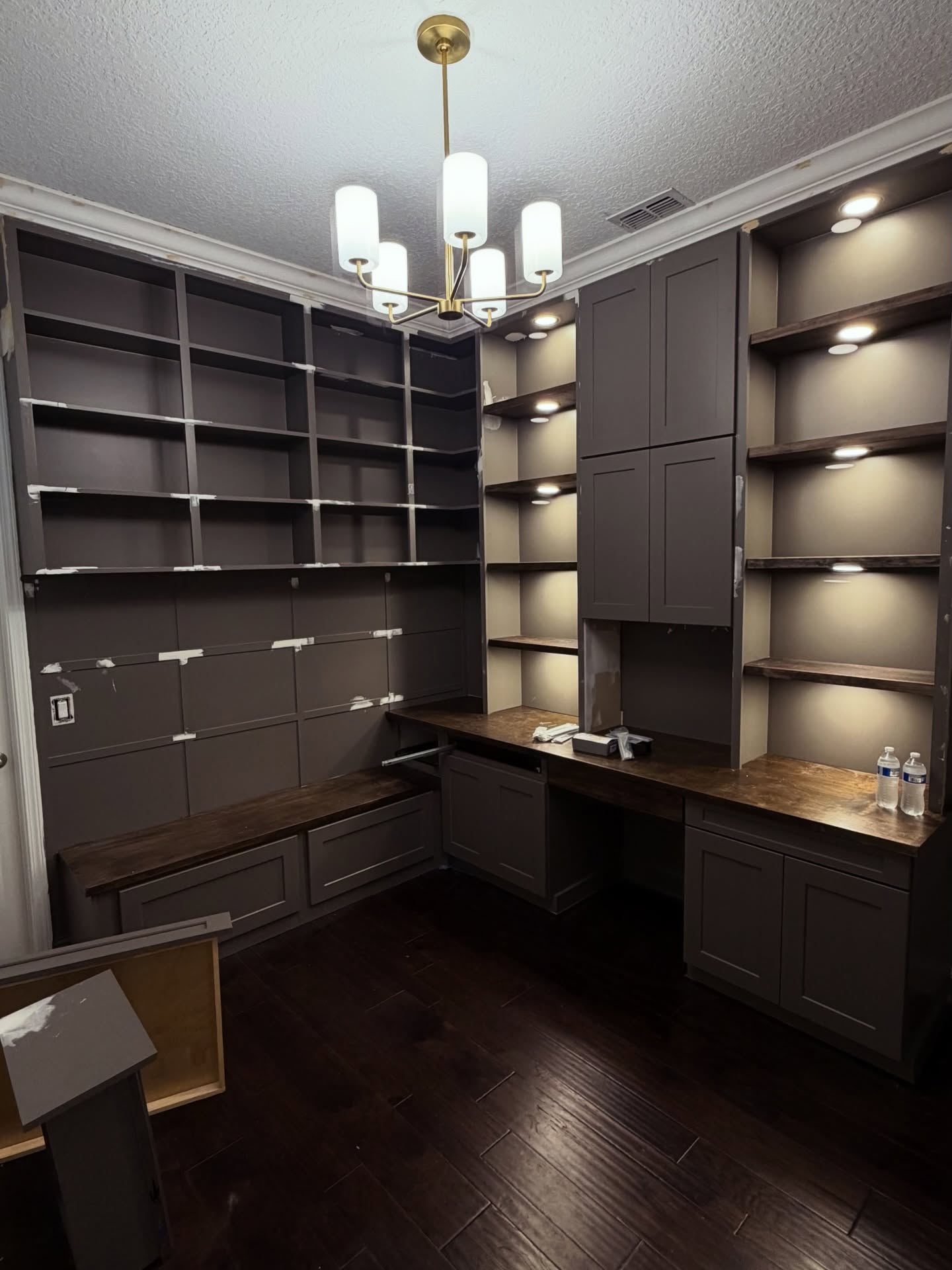 Custom Office Built-Ins project by AVP Construction JAX