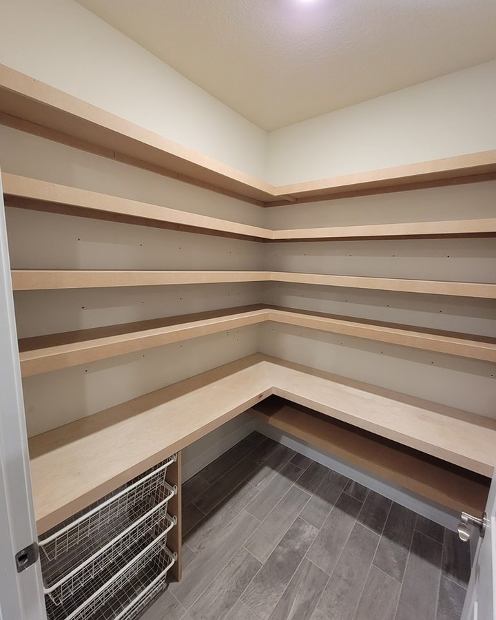 Pantries project by AVP Construction JAX