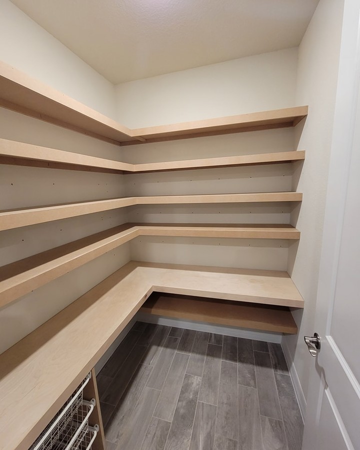 Pantries project by AVP Construction JAX