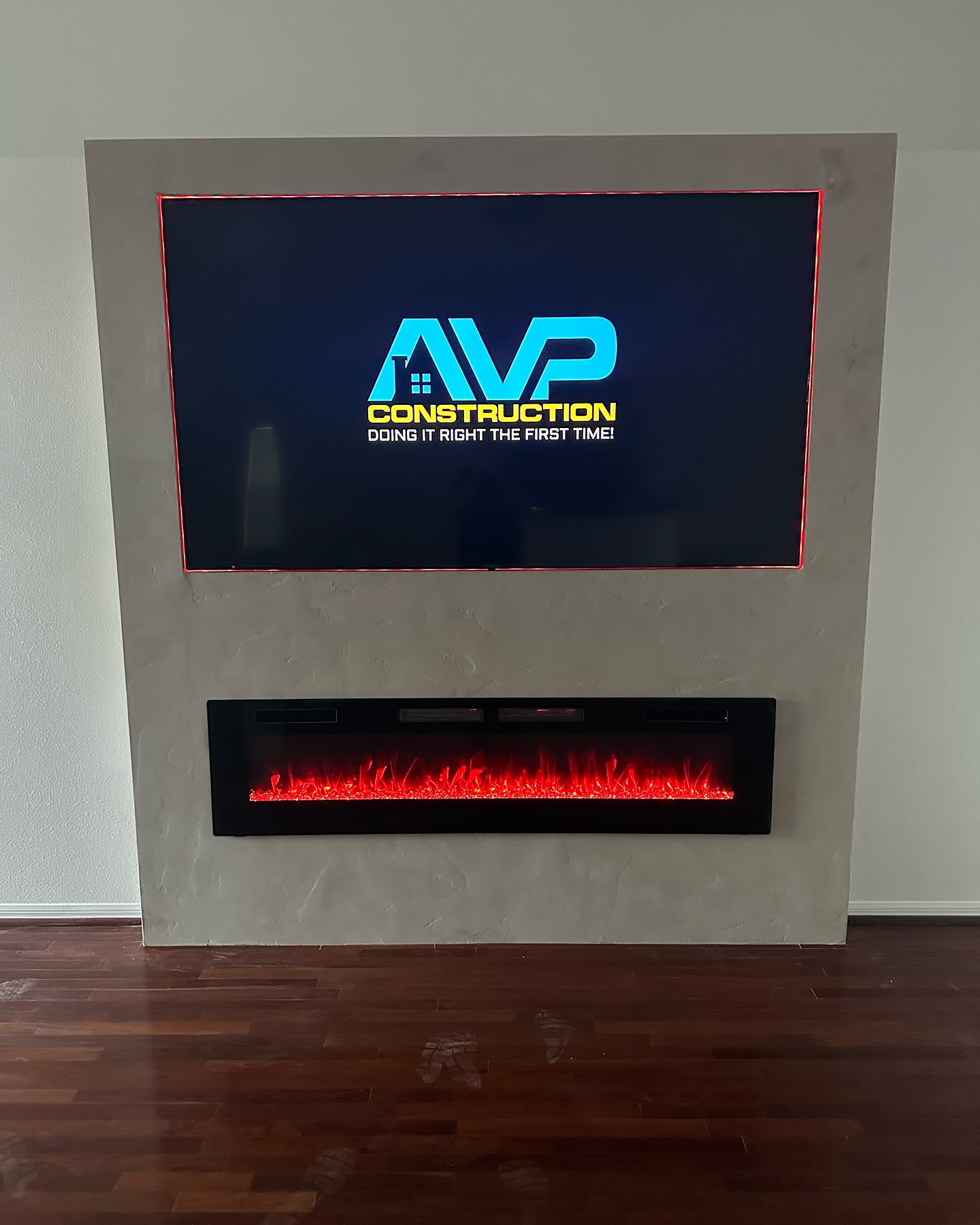 TV Entertainment Centers project by AVP Construction JAX