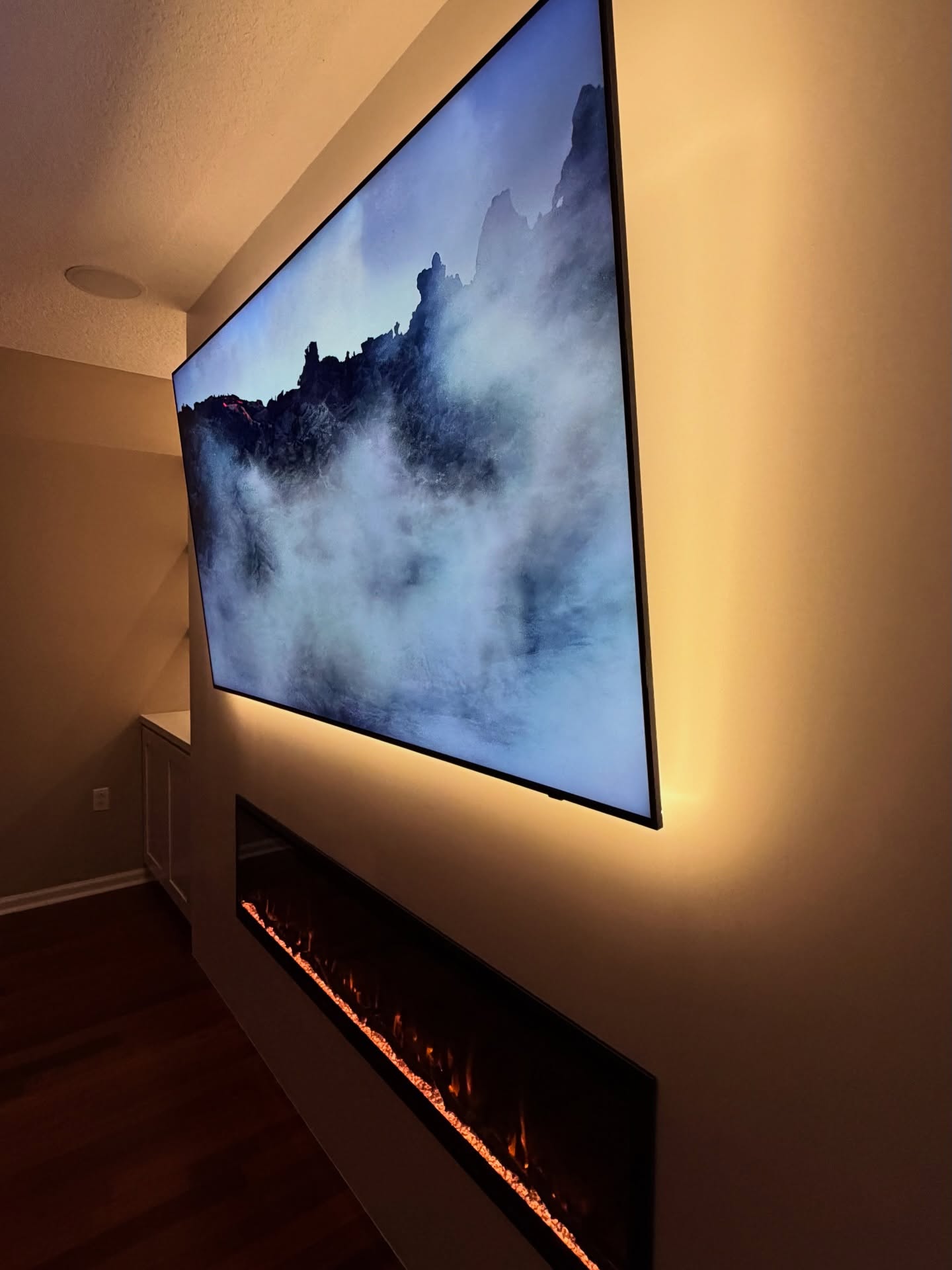 TV Entertainment Centers project by AVP Construction JAX