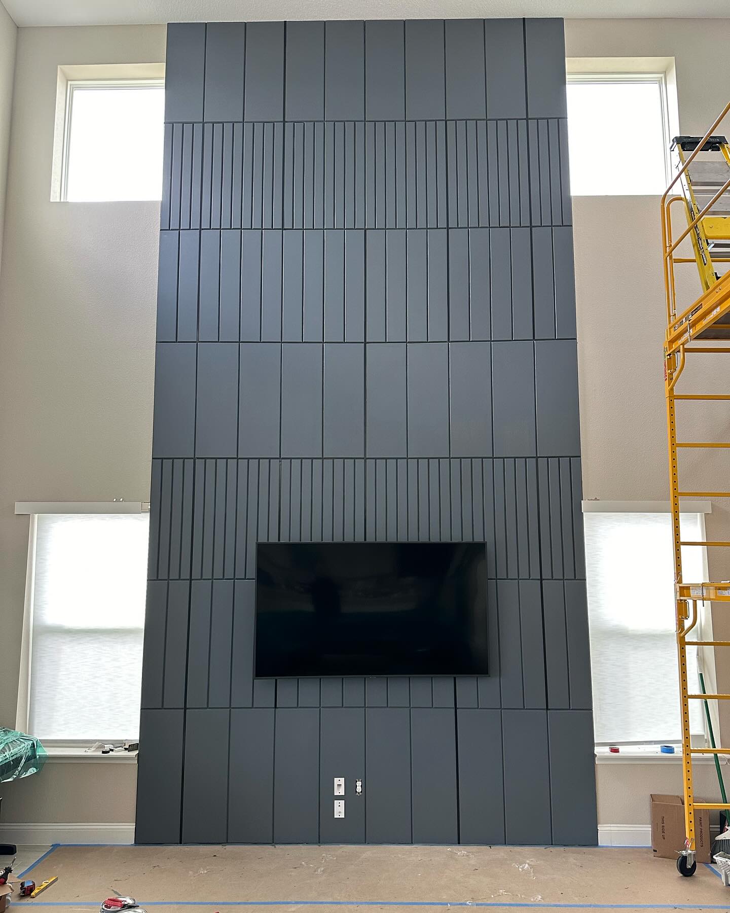 TV Entertainment Centers project by AVP Construction JAX