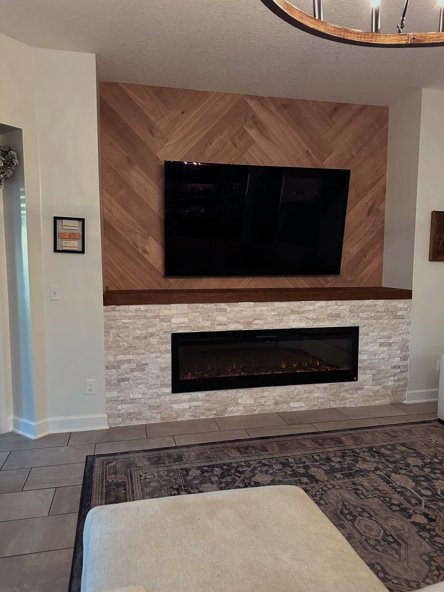 TV Entertainment Centers project by AVP Construction JAX