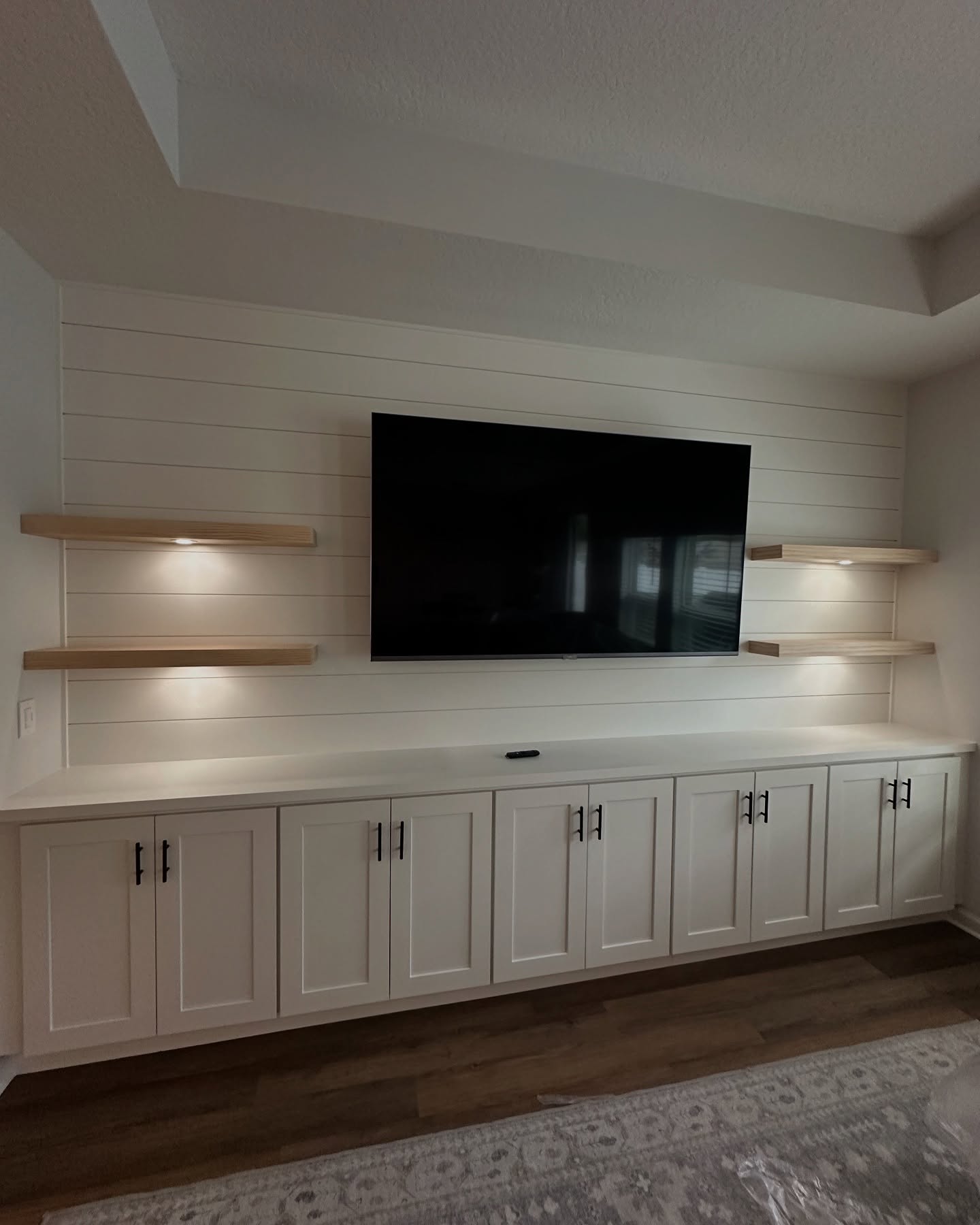 TV Entertainment Centers project by AVP Construction JAX