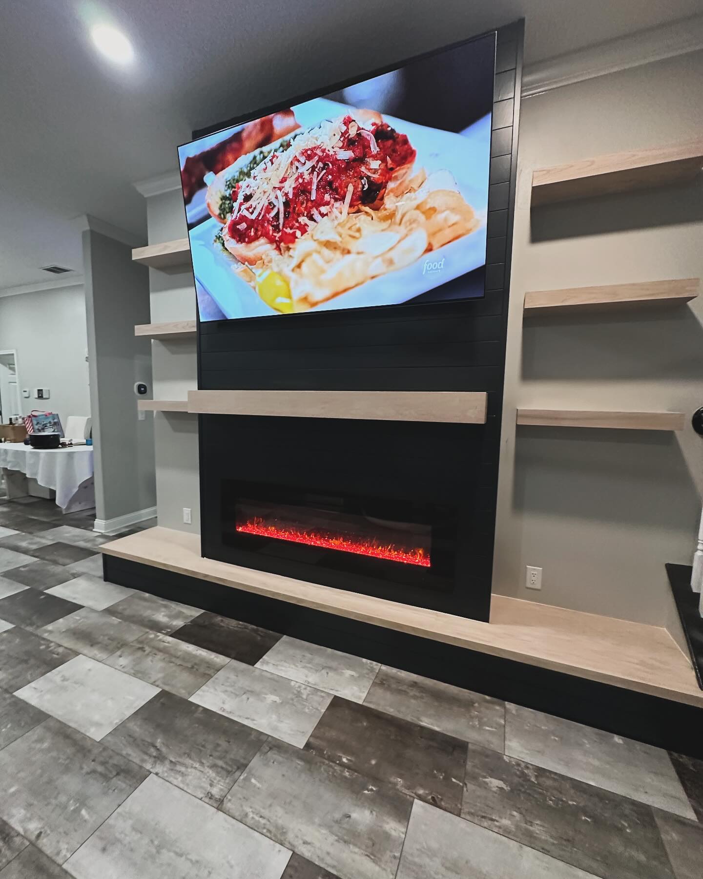 TV Entertainment Centers project by AVP Construction JAX