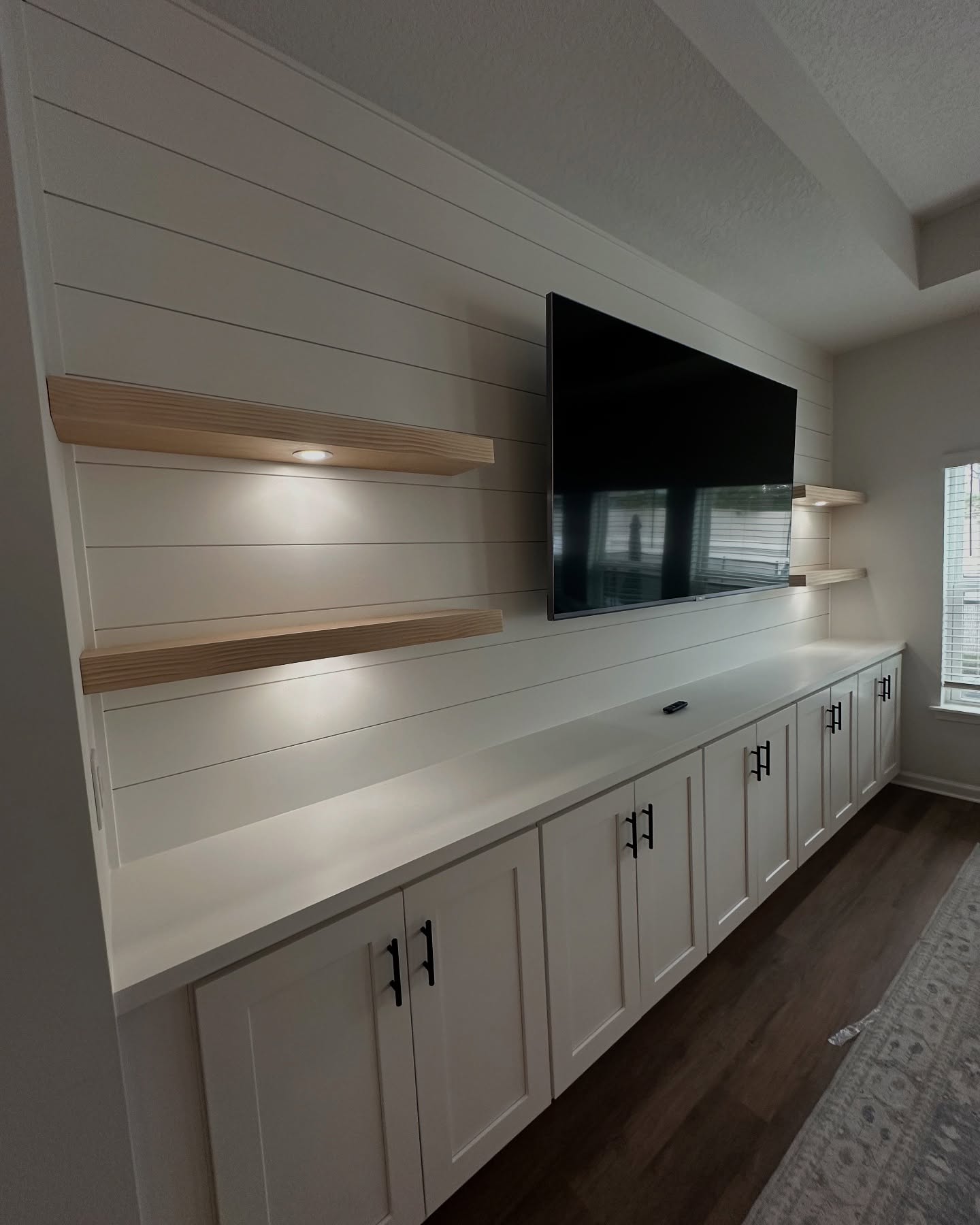 TV Entertainment Centers project by AVP Construction JAX
