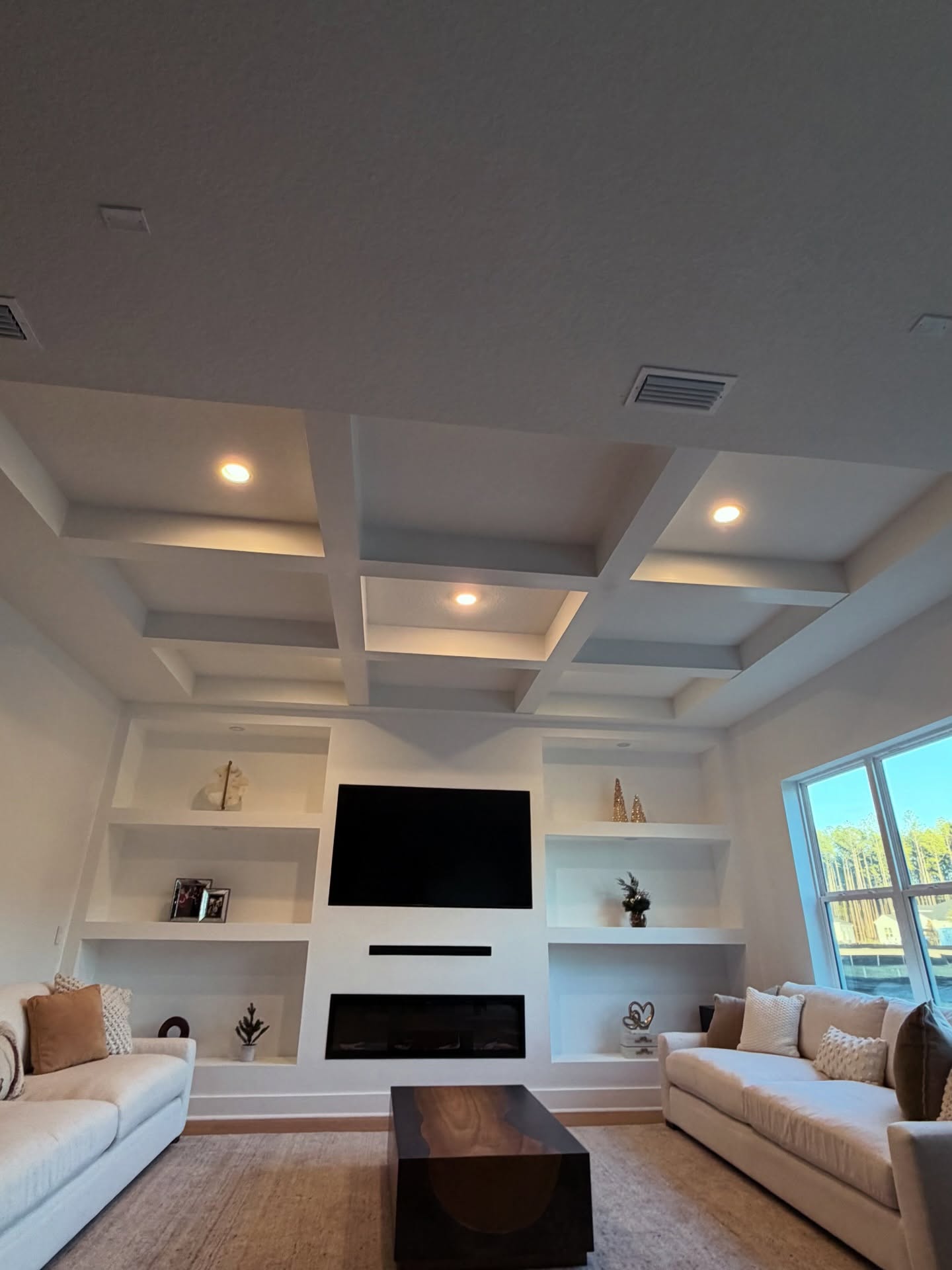 TV Entertainment Centers project by AVP Construction JAX