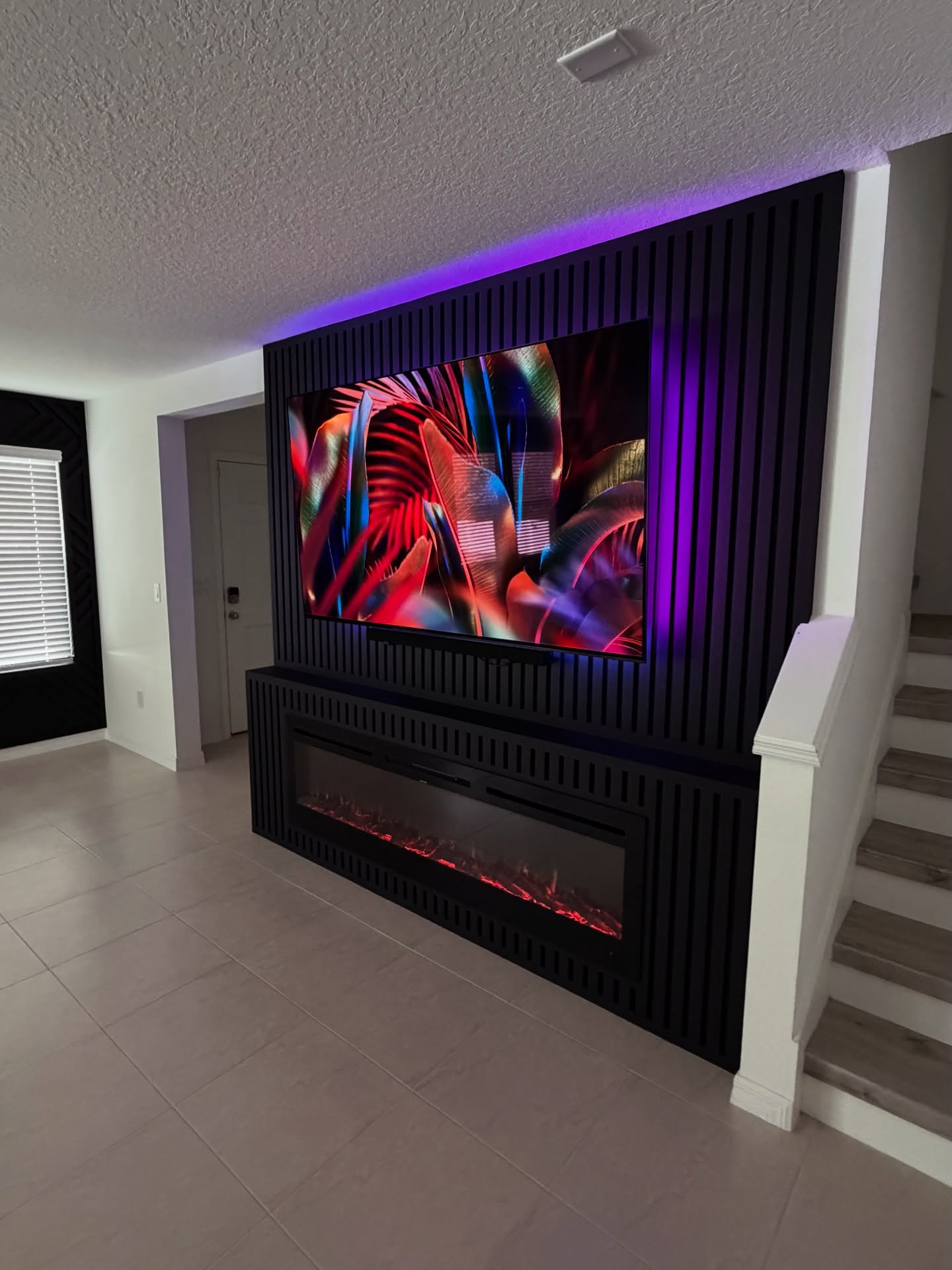 TV Entertainment Centers project by AVP Construction JAX