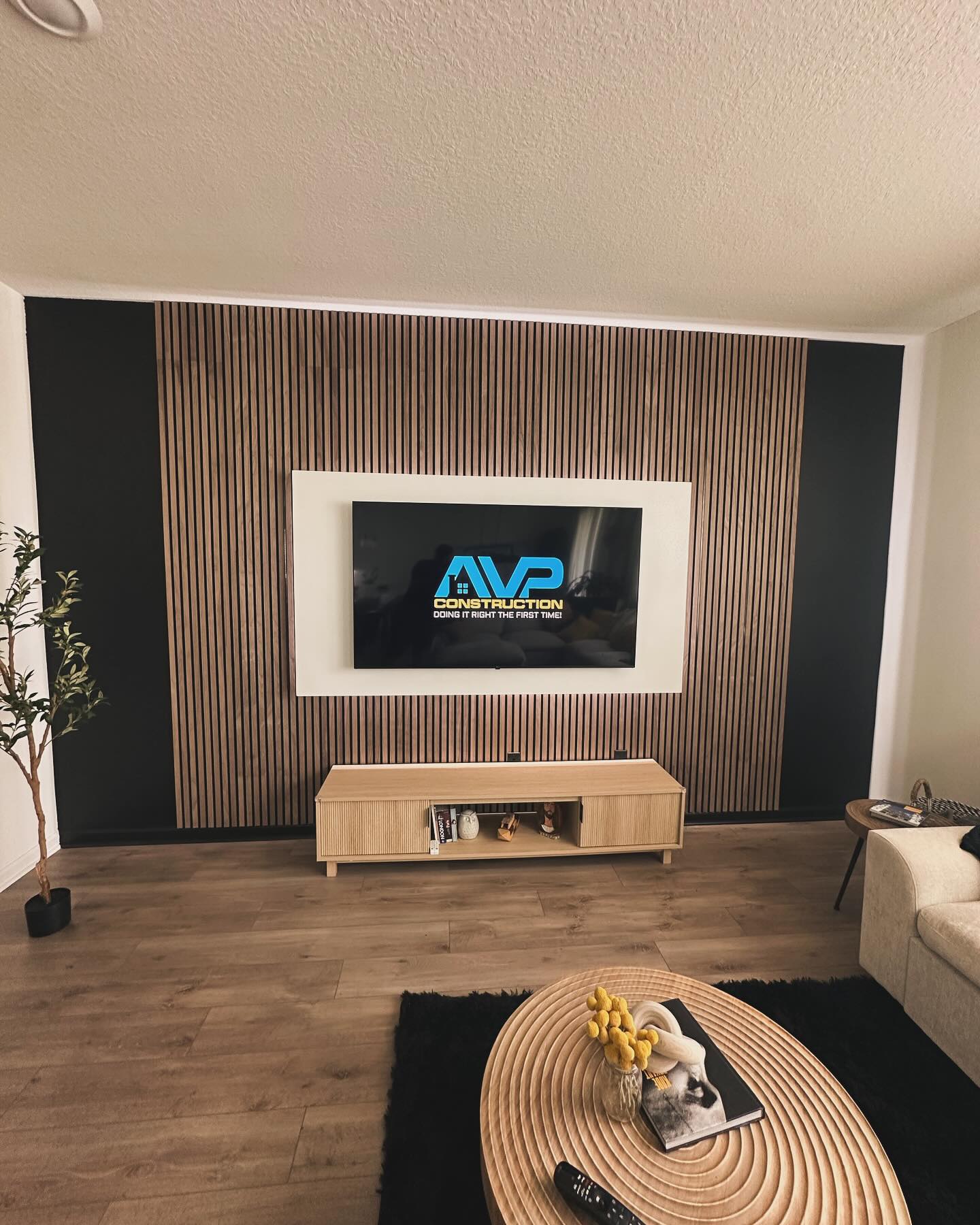 TV Entertainment Centers project by AVP Construction JAX