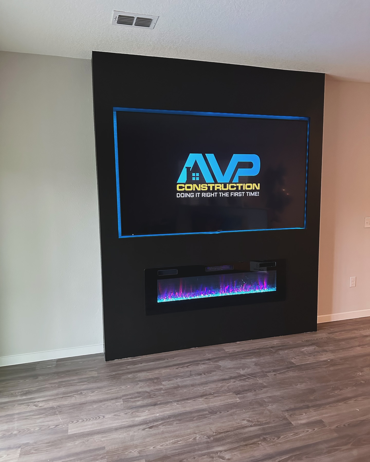 TV Entertainment Centers project by AVP Construction JAX