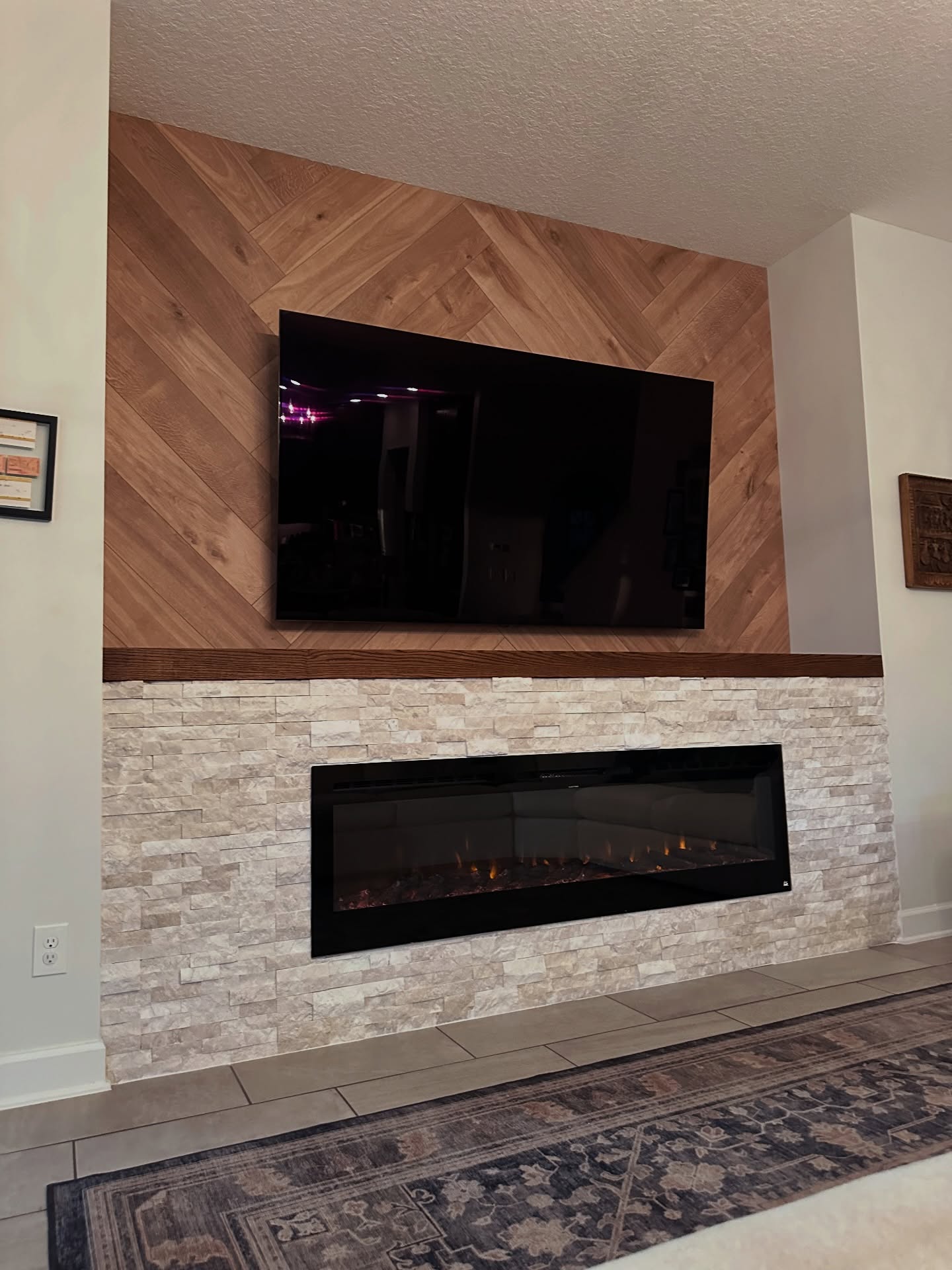 TV Entertainment Centers project by AVP Construction JAX