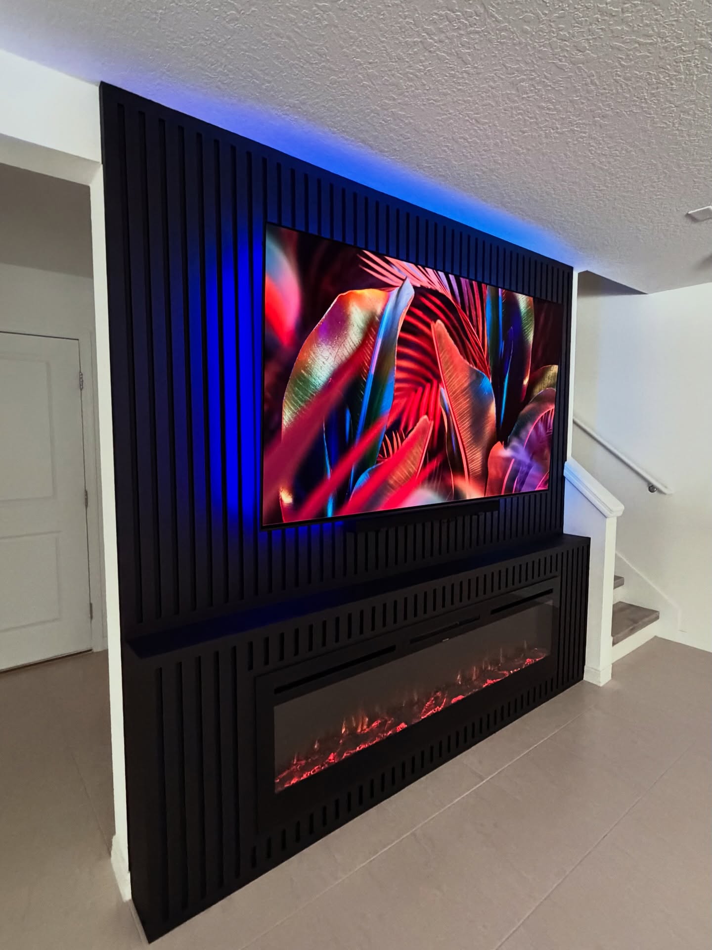 TV Entertainment Centers project by AVP Construction JAX