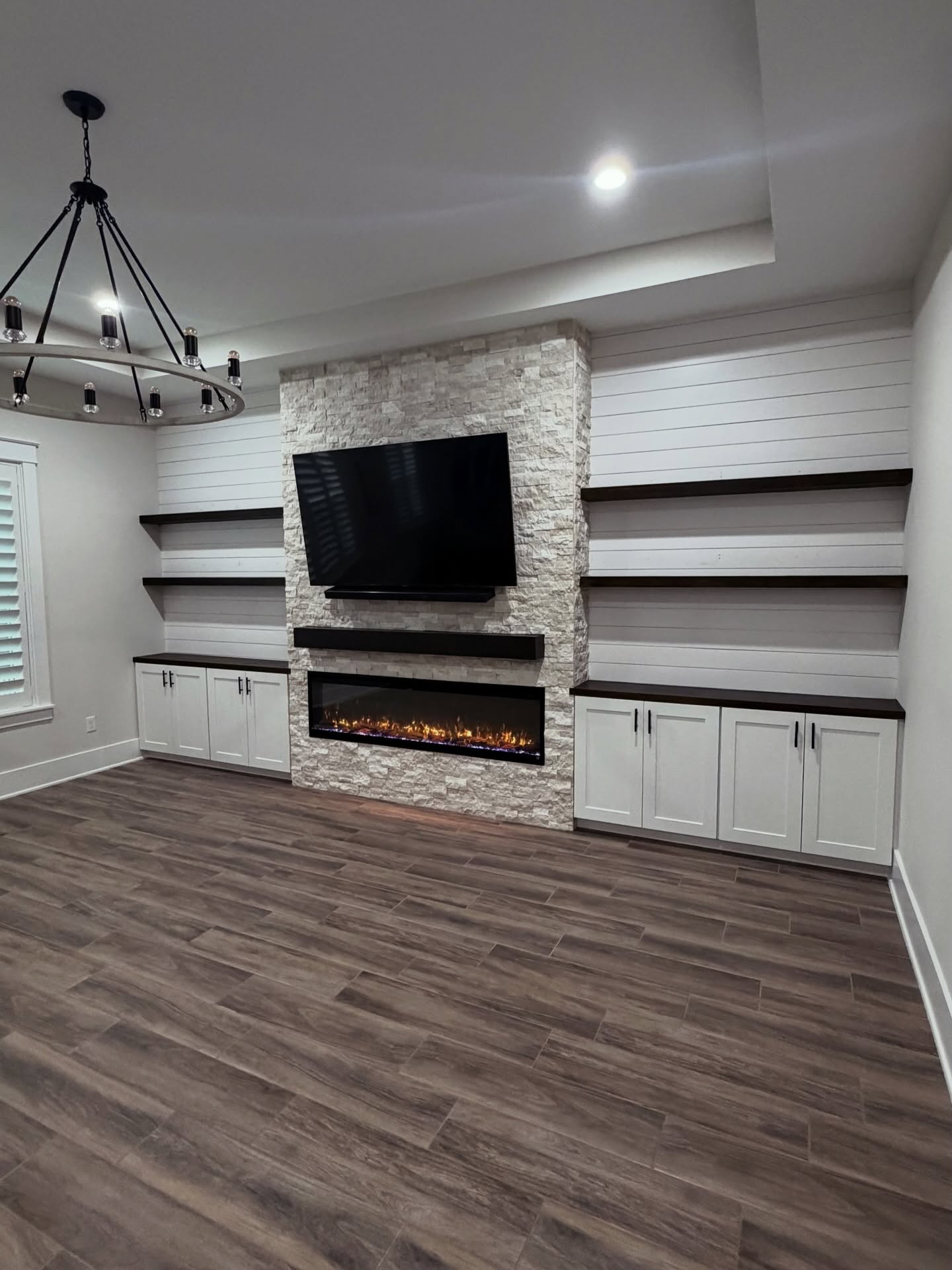 TV Entertainment Centers project by AVP Construction JAX