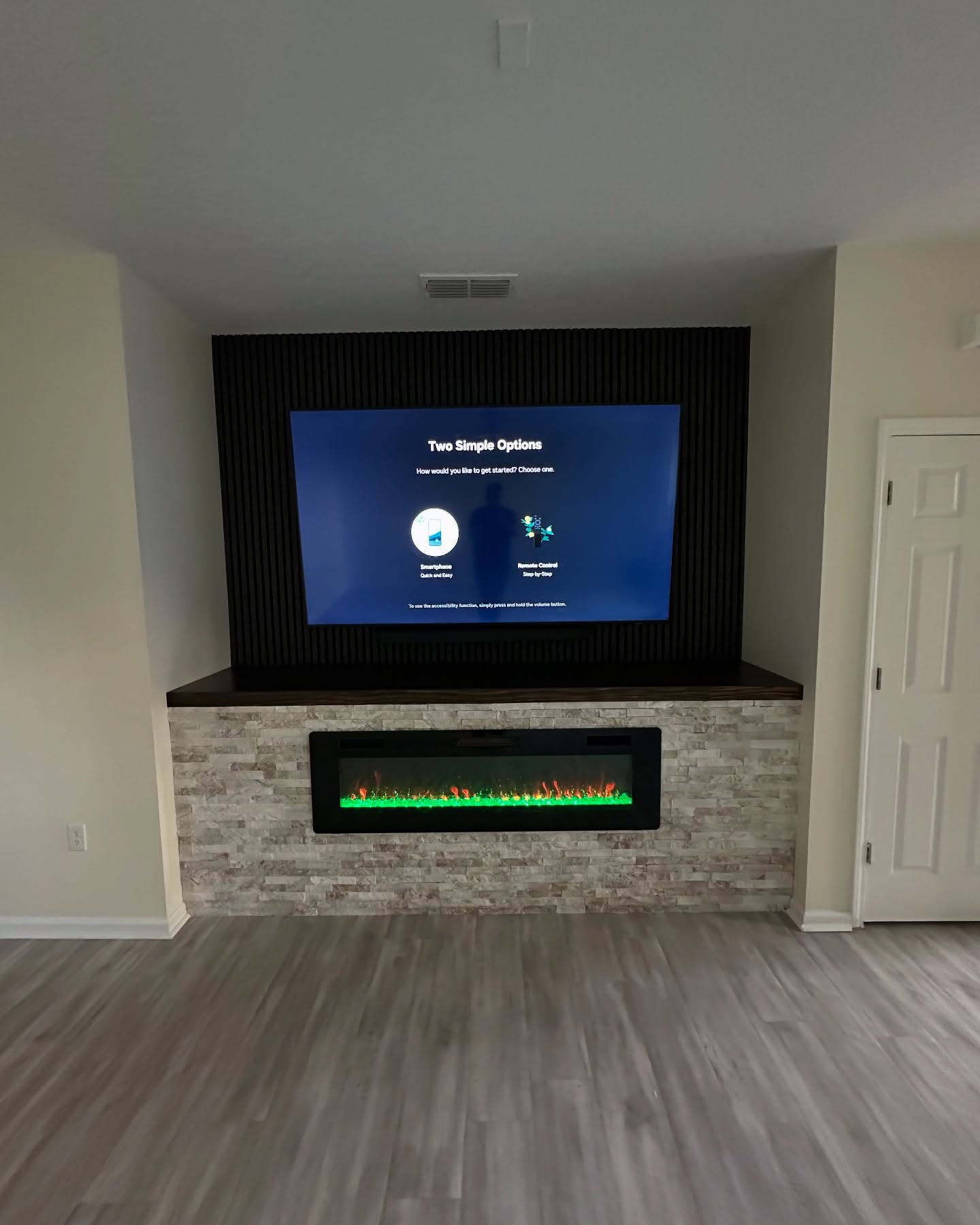 TV Entertainment Centers project by AVP Construction JAX