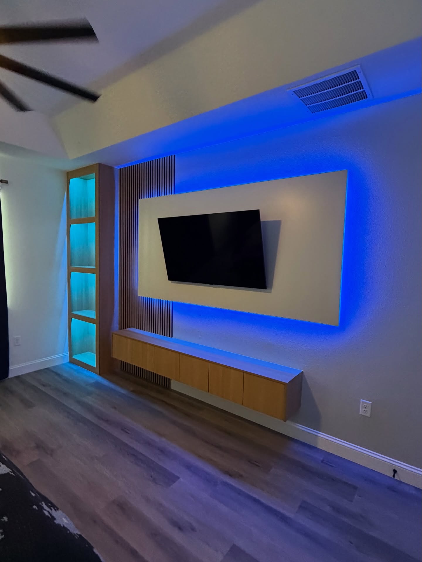 TV Entertainment Centers project by AVP Construction JAX