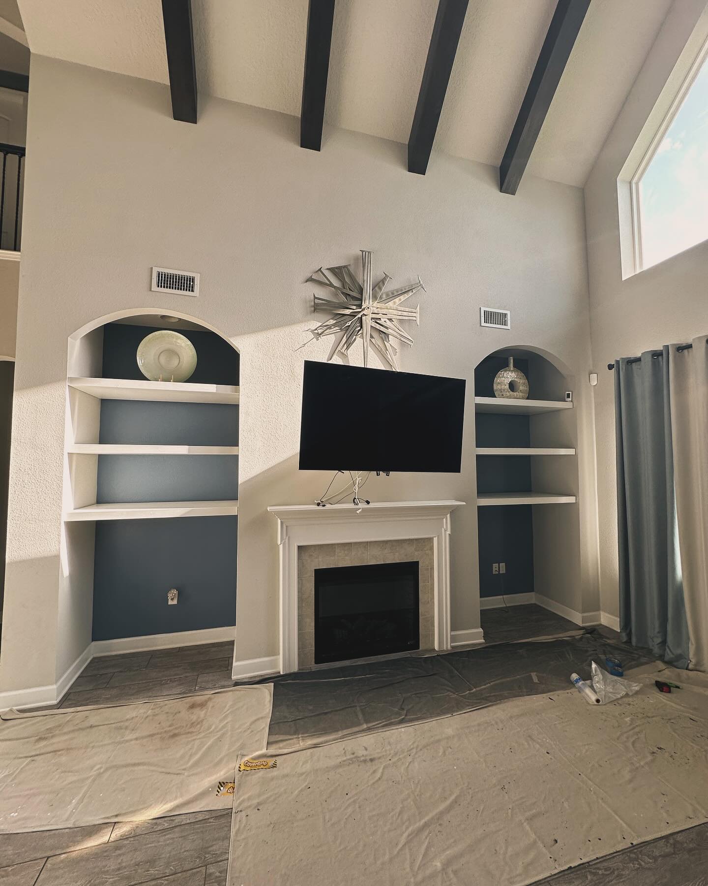TV Entertainment Centers project by AVP Construction JAX