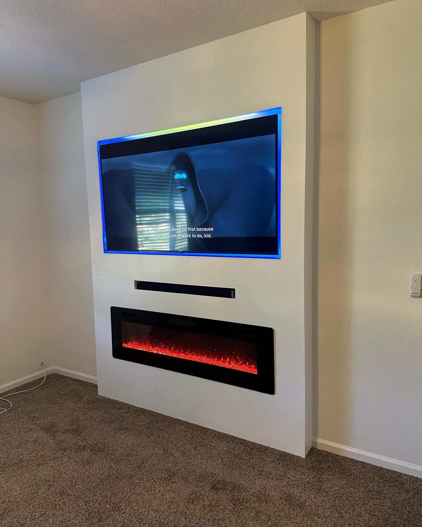 TV Entertainment Centers project by AVP Construction JAX