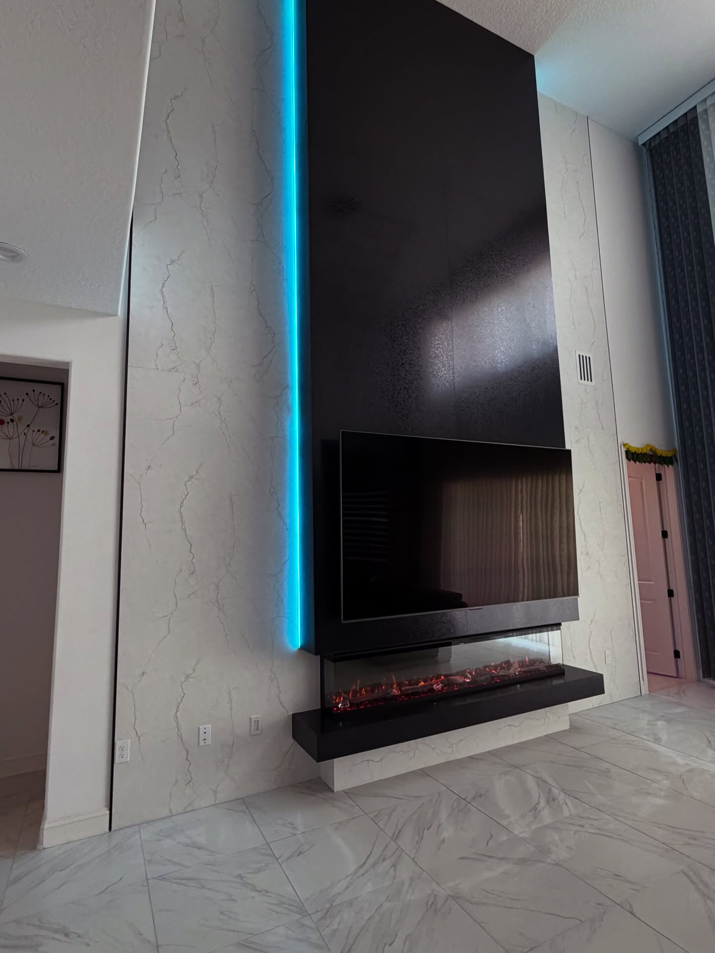 TV Entertainment Centers project by AVP Construction JAX