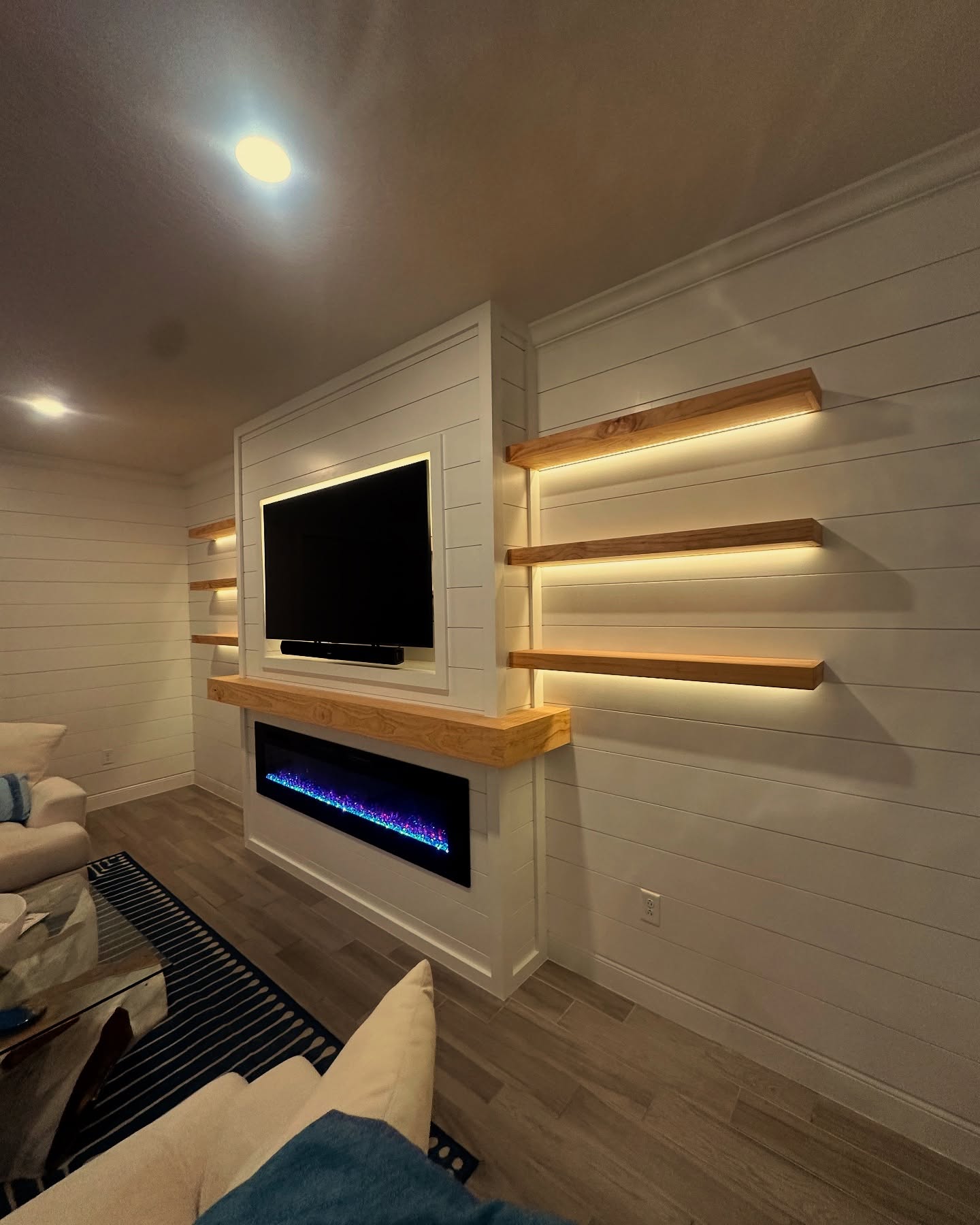 TV Entertainment Centers project by AVP Construction JAX