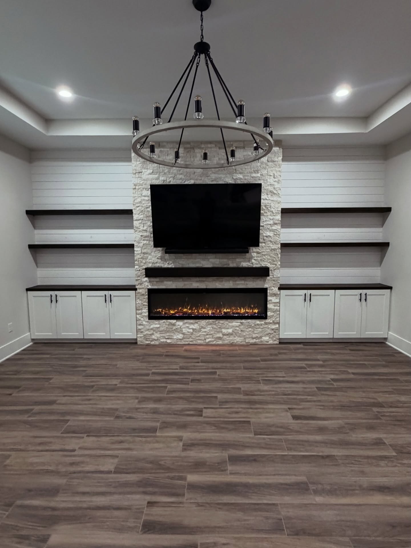 TV Entertainment Centers project by AVP Construction JAX