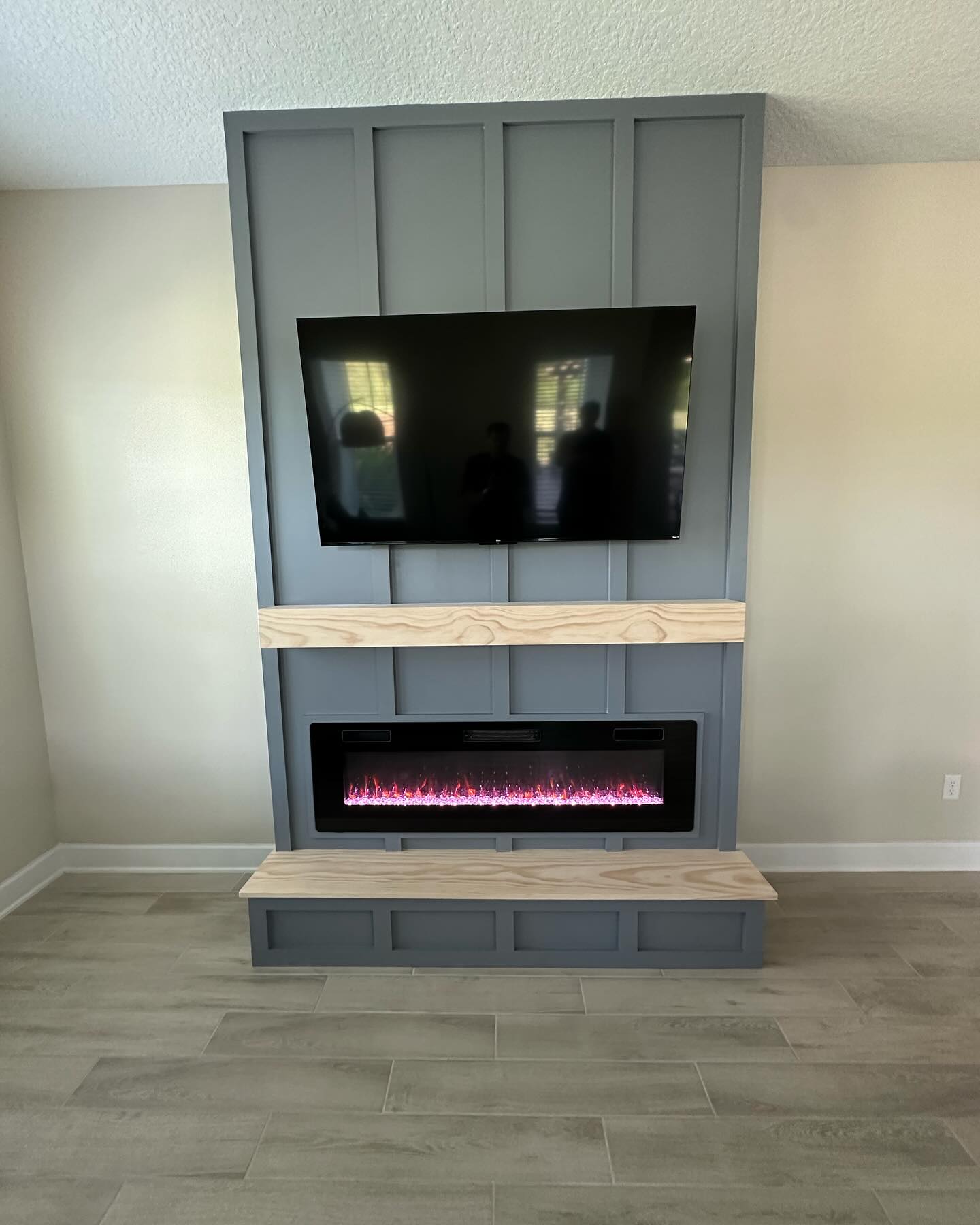 TV Entertainment Centers project by AVP Construction JAX