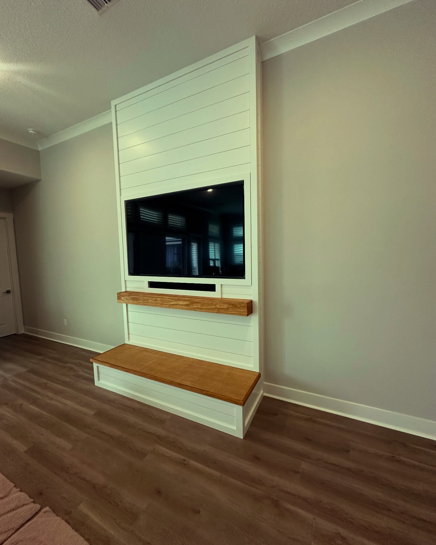 TV Entertainment Centers project by AVP Construction JAX