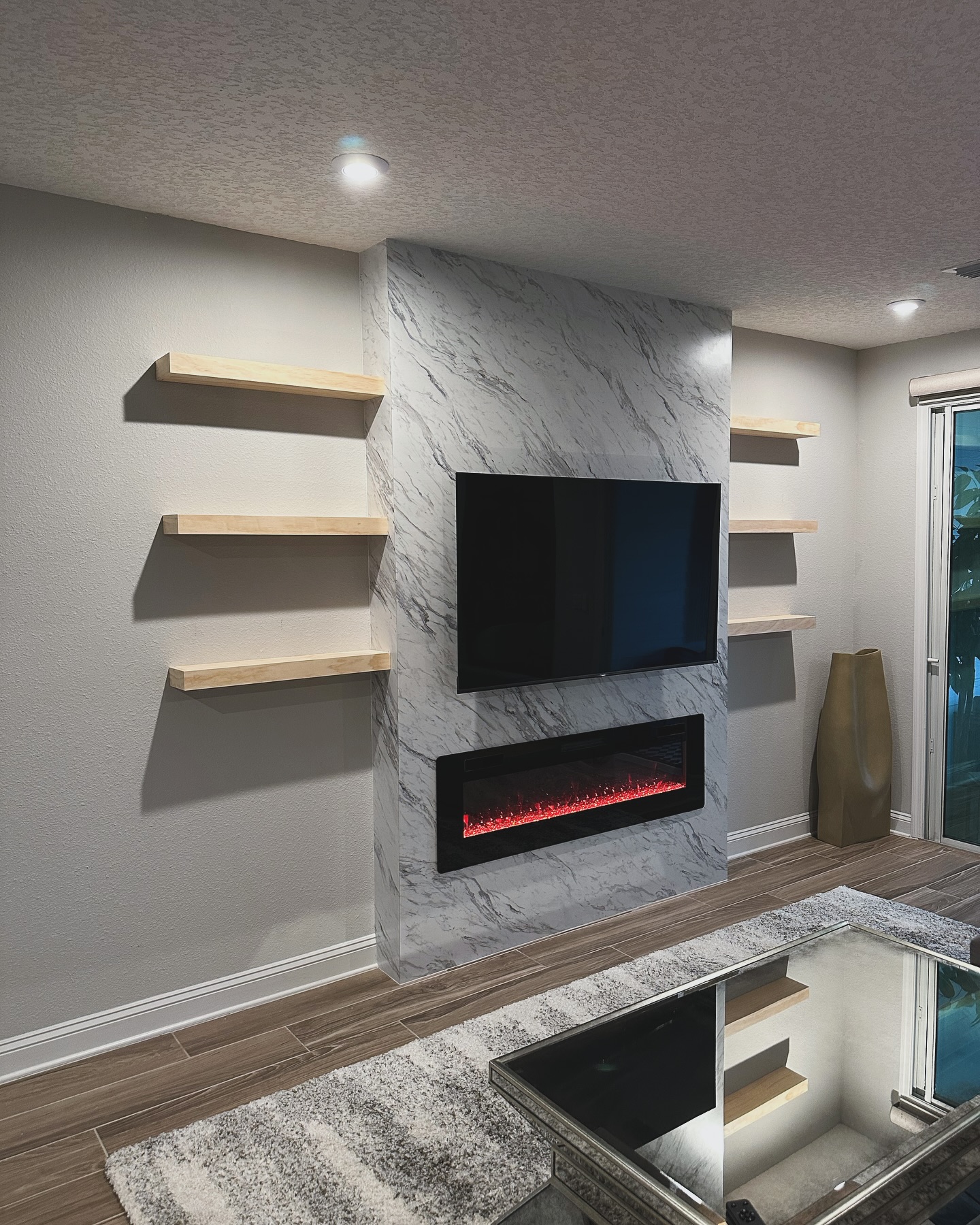 TV Entertainment Centers project by AVP Construction JAX