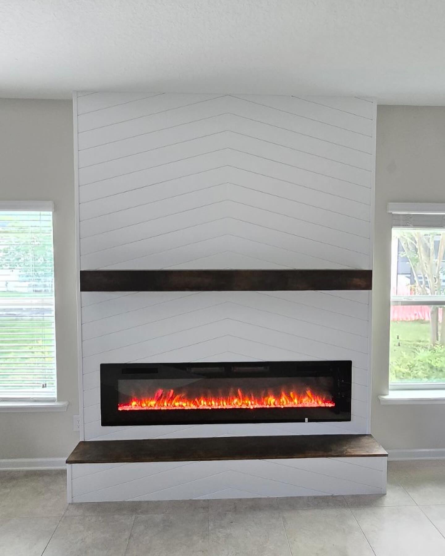 TV Entertainment Centers project by AVP Construction JAX