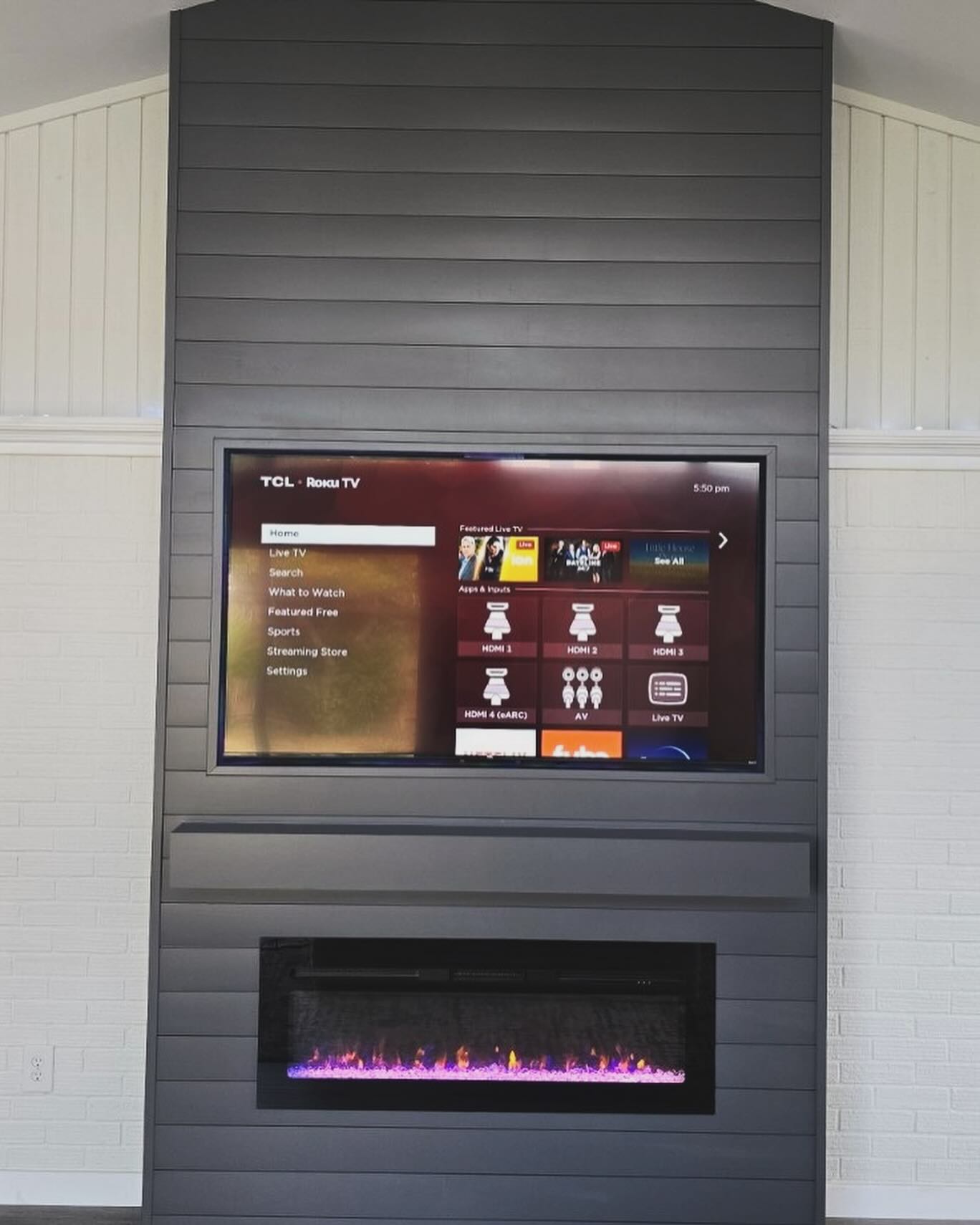 TV Entertainment Centers project by AVP Construction JAX