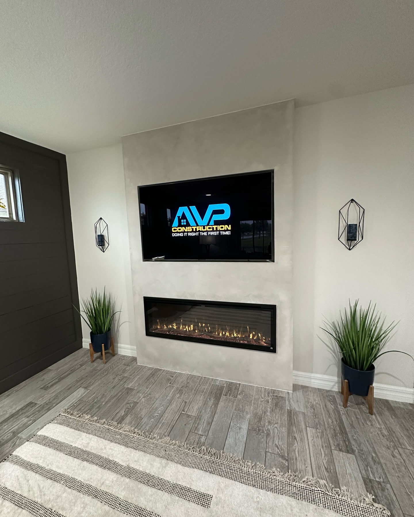 TV Entertainment Centers project by AVP Construction JAX