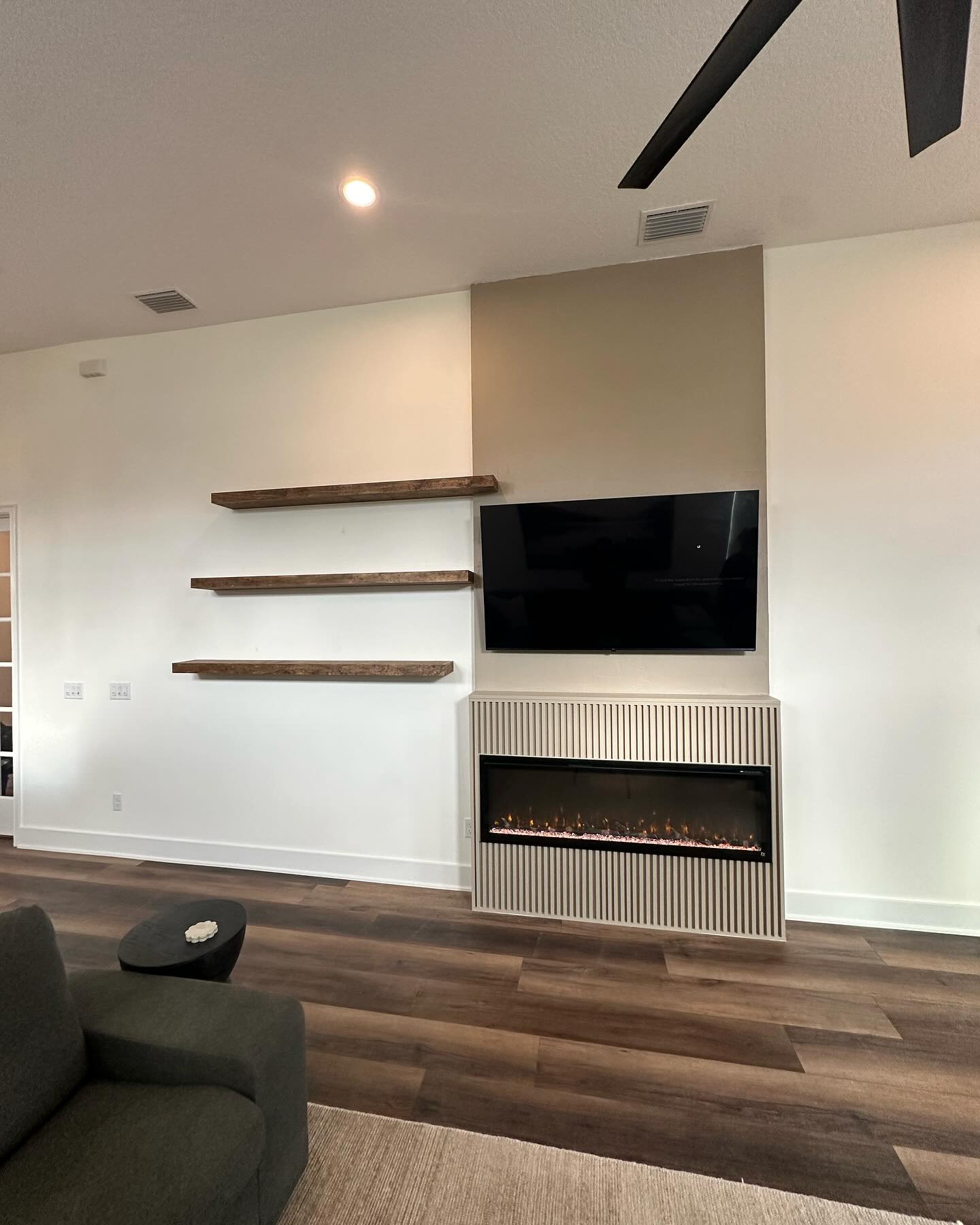 TV Entertainment Centers project by AVP Construction JAX