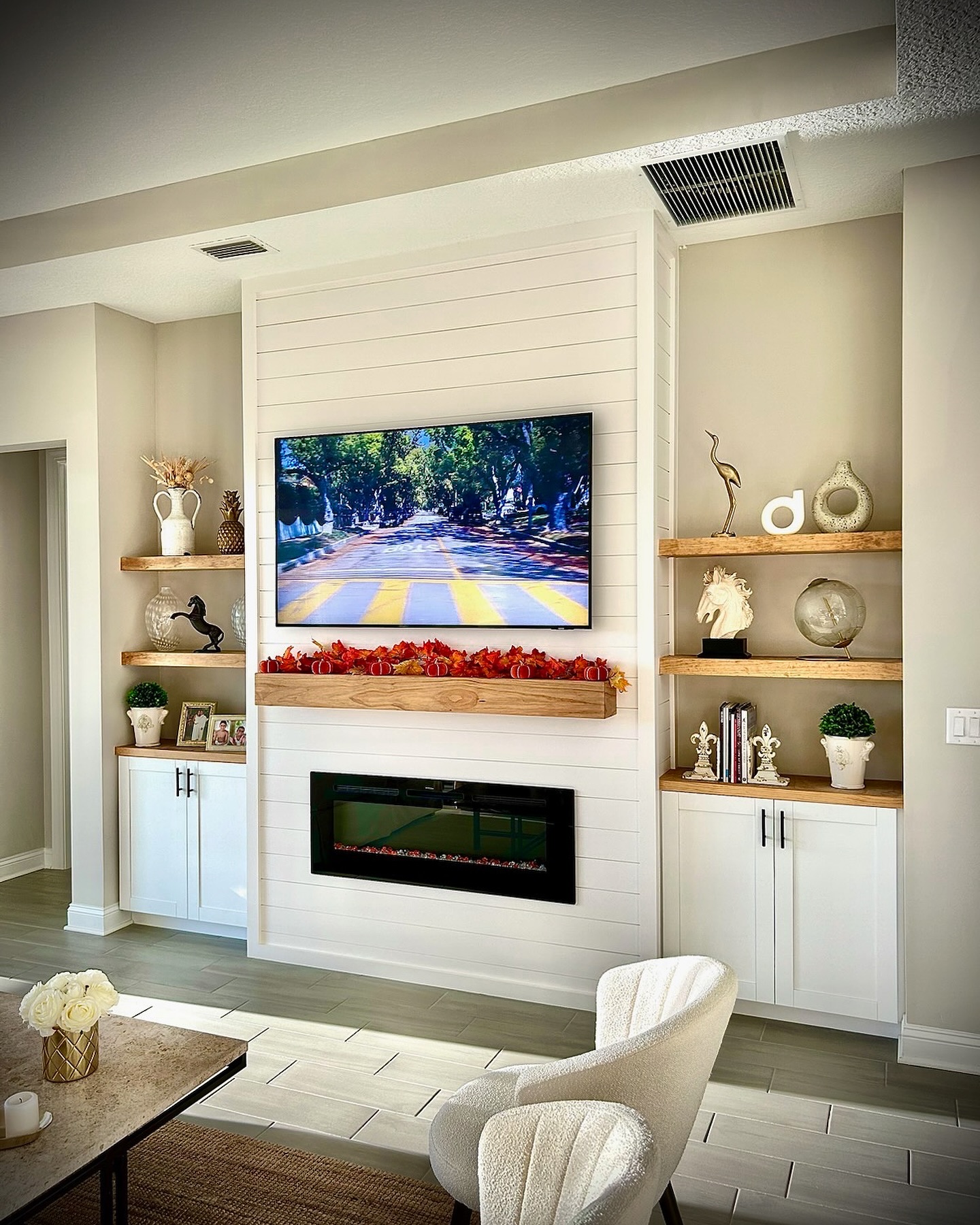 TV Entertainment Centers project by AVP Construction JAX