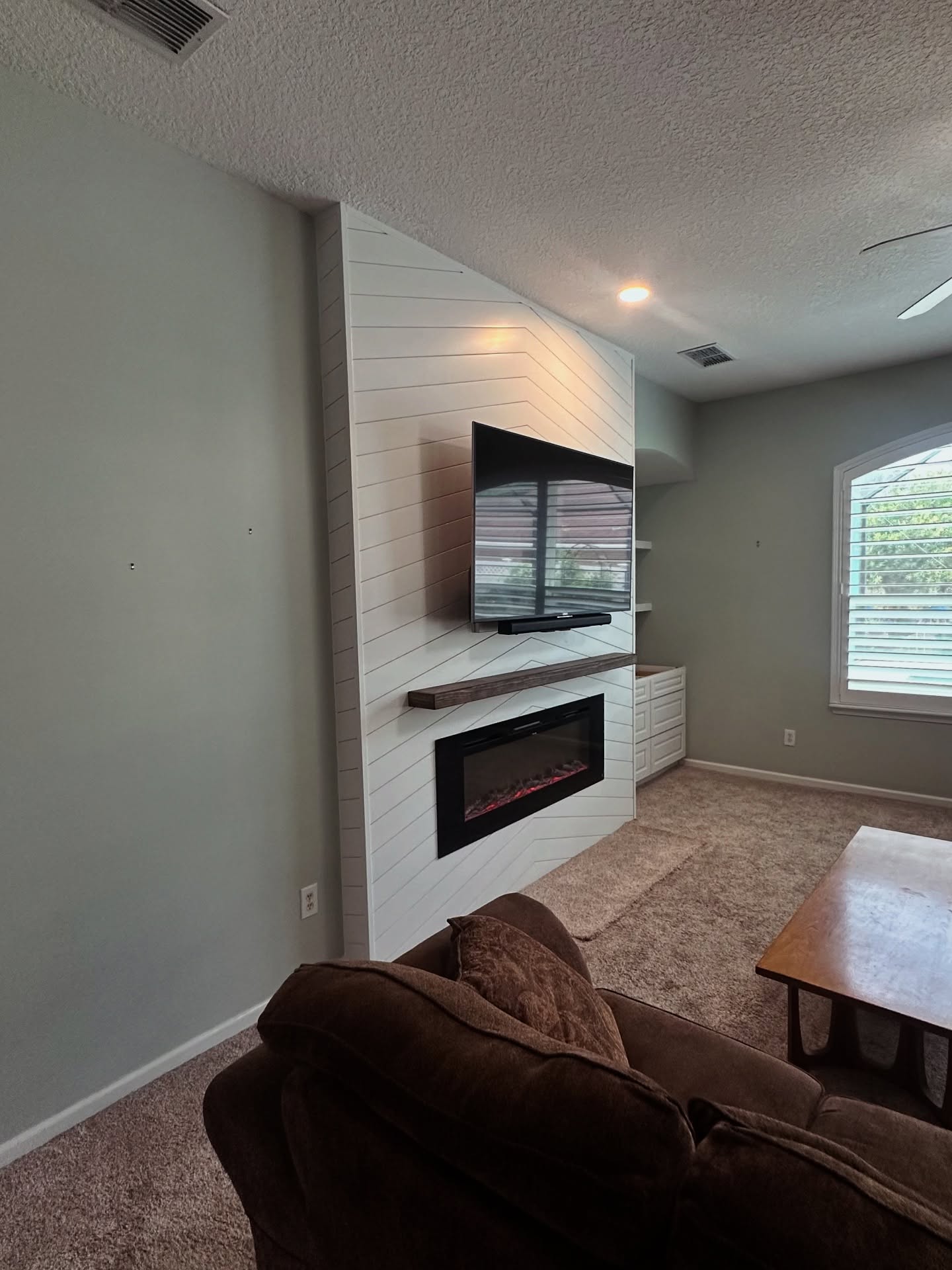 TV Entertainment Centers project by AVP Construction JAX